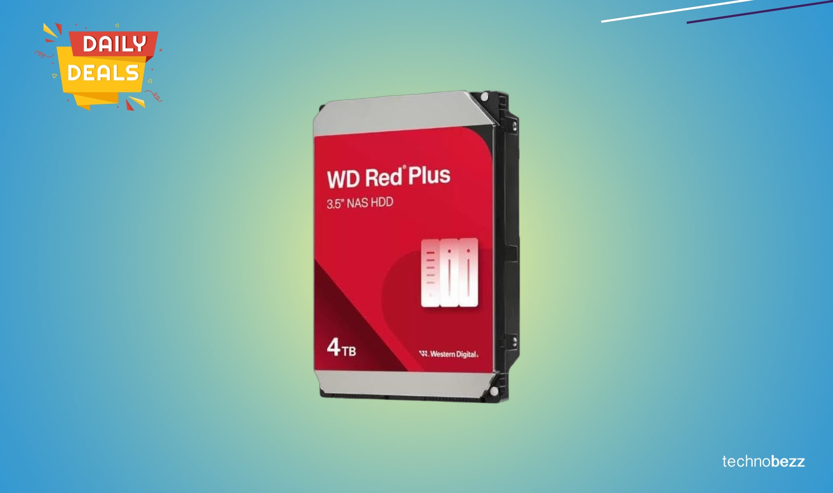 Western Digital WD Red Plus NAS drive drops to $114.99