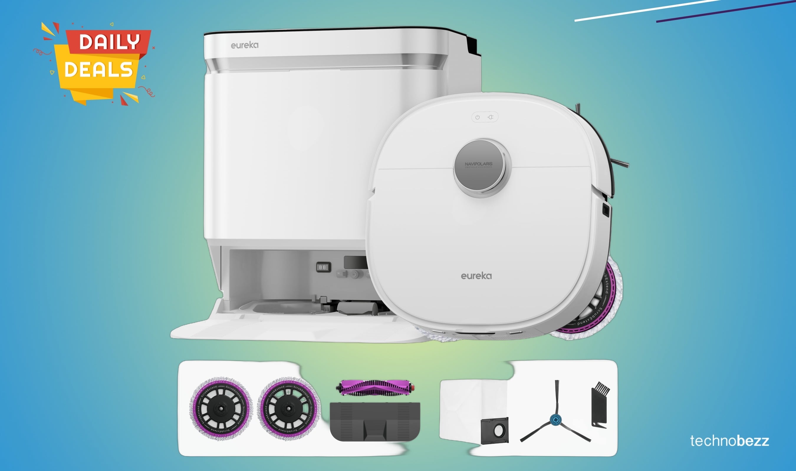 Eureka J15 Pro Ultra Robot Vacuum Mop drops to $424.98