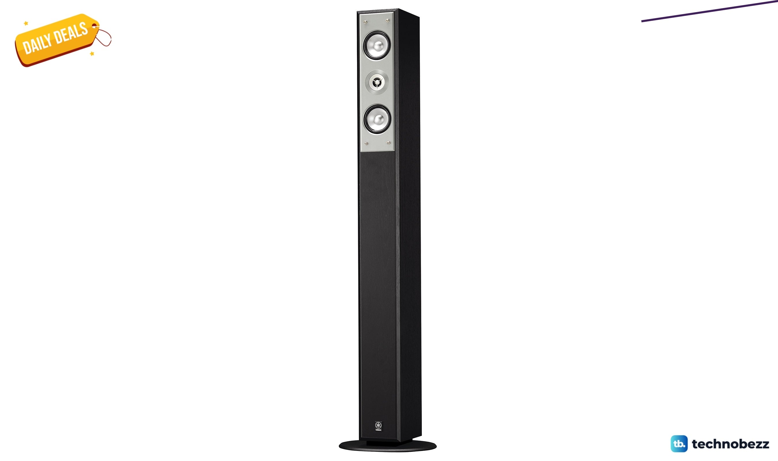 YAMAHA NS-F210BL 2-Way Bass-Reflex Floorstanding Speaker Each now $211.29, down from $239.14