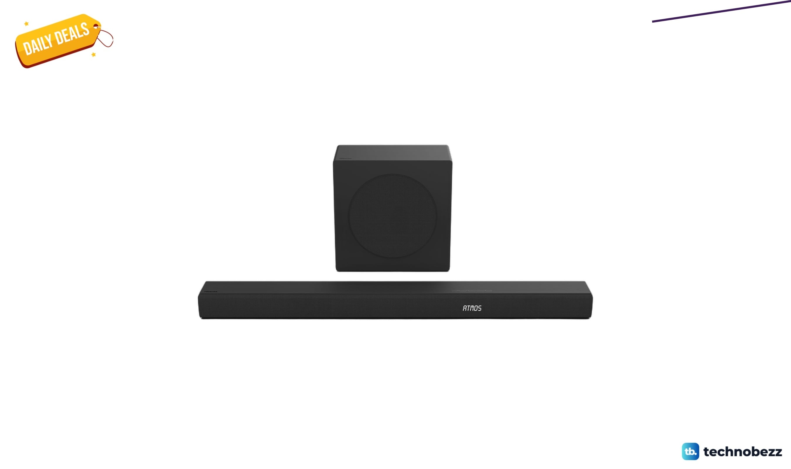 Hisense AX3100Q 3.1Ch Sound Bar now available from $189.99