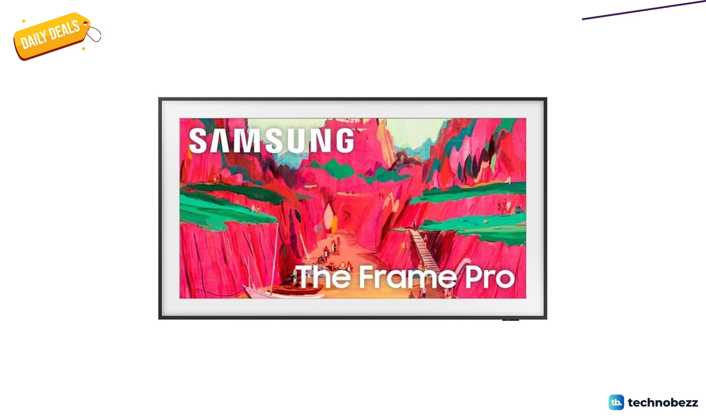 Woot offers the Samsung Frame Pro LS03FW 4K Neo QLED for $2597.99