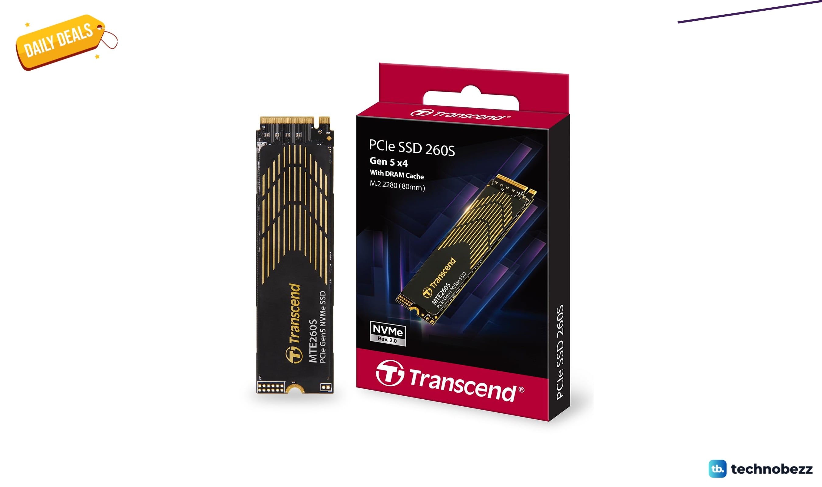 Transcend Gen5 SSD drops to $2079 for a new low on Amazon