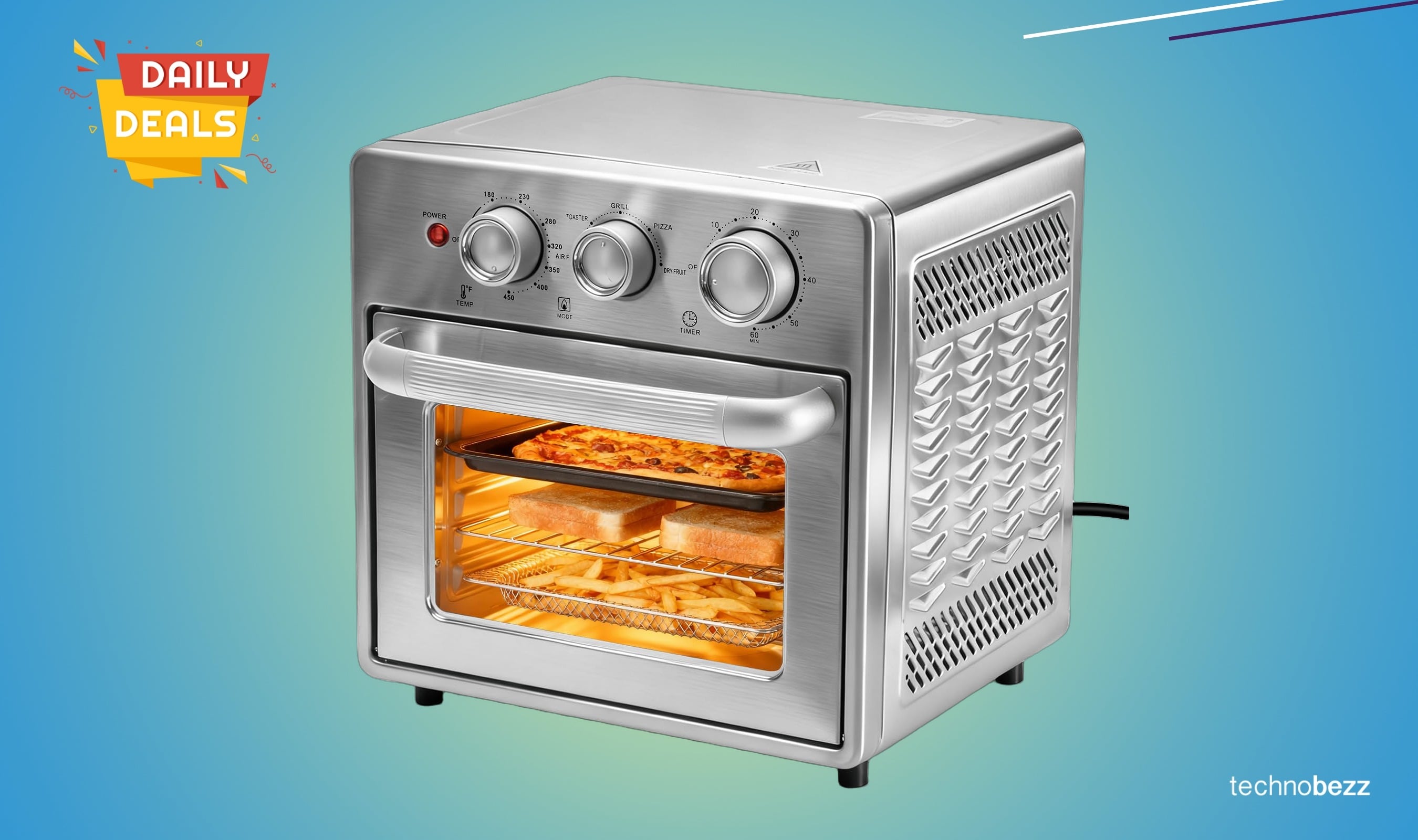 OLIXIS Air Fryer Toaster Oven Combo drops to $65.97 on Amazon