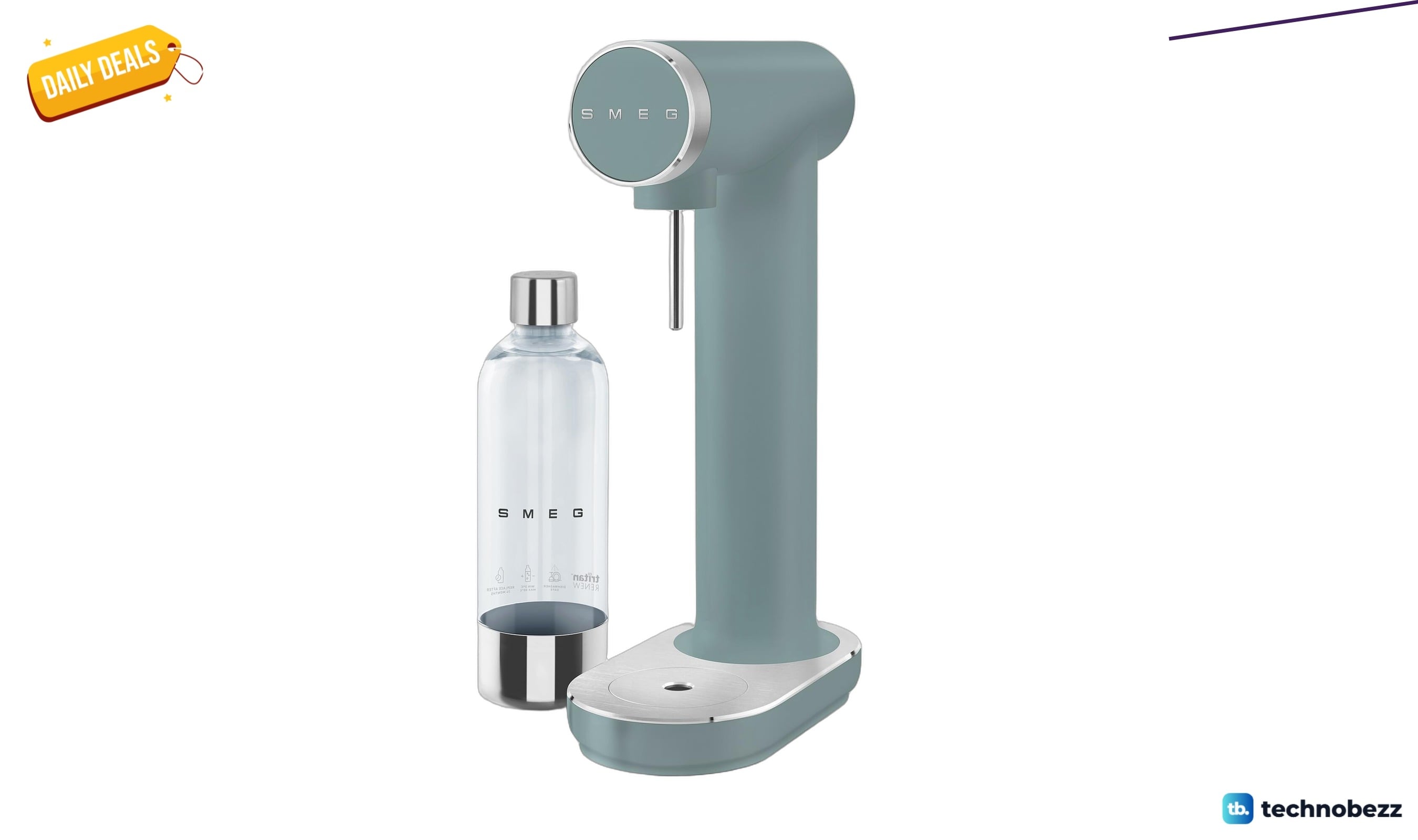 SMEG Soda Maker drops to $159.95 for the first real discount on the model