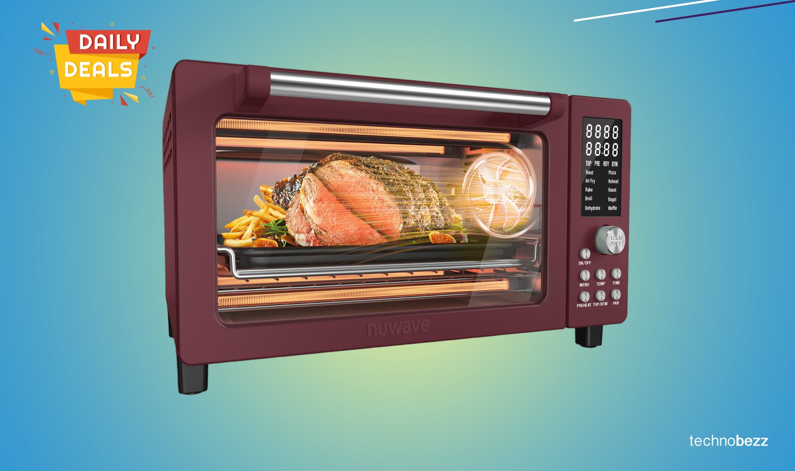 Nuwave Bravo Pro Smart Air Fryer Toaster drops to $199.99