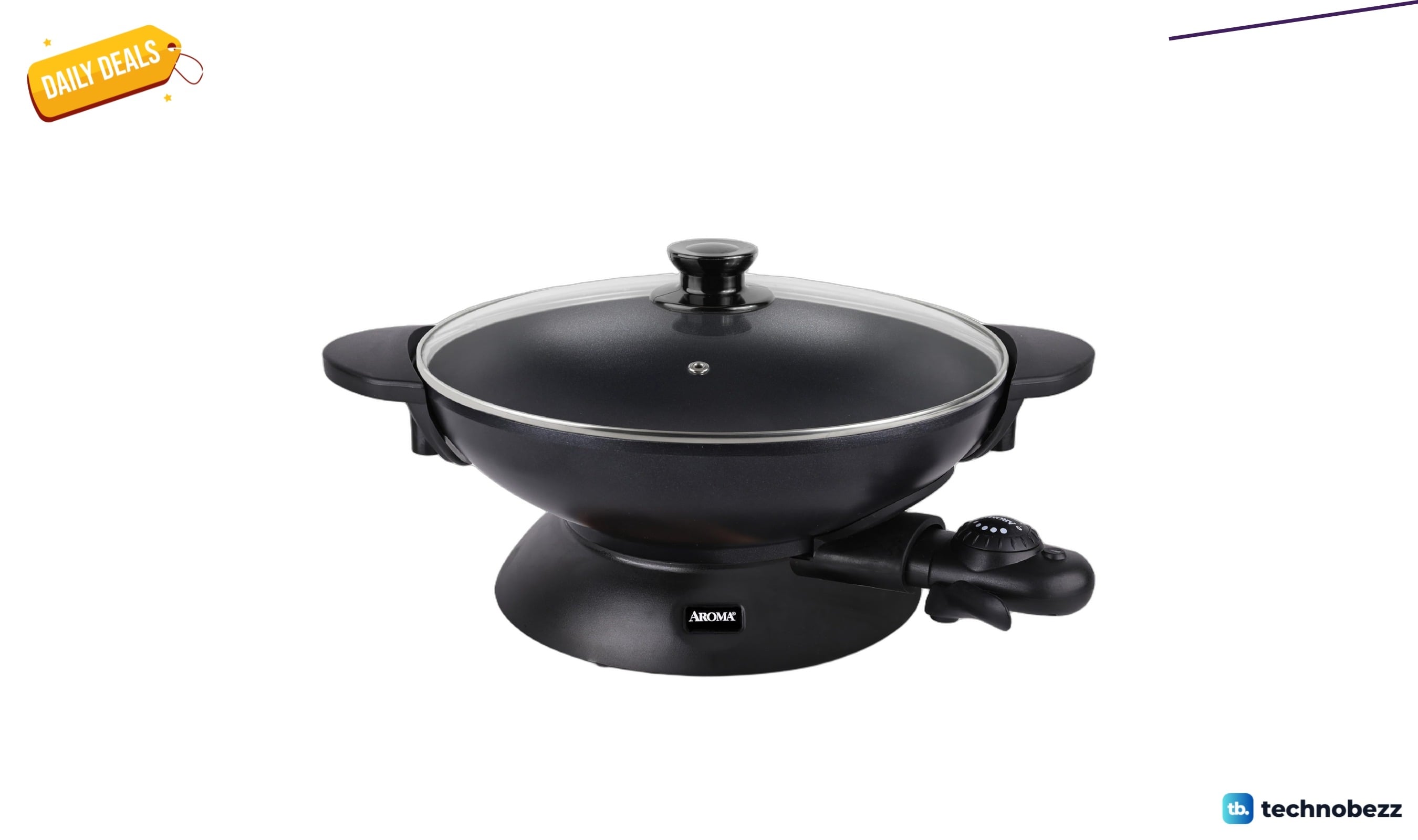 Aroma Housewares AEW-307 Electric Wok drops to $50.40 on Amazon