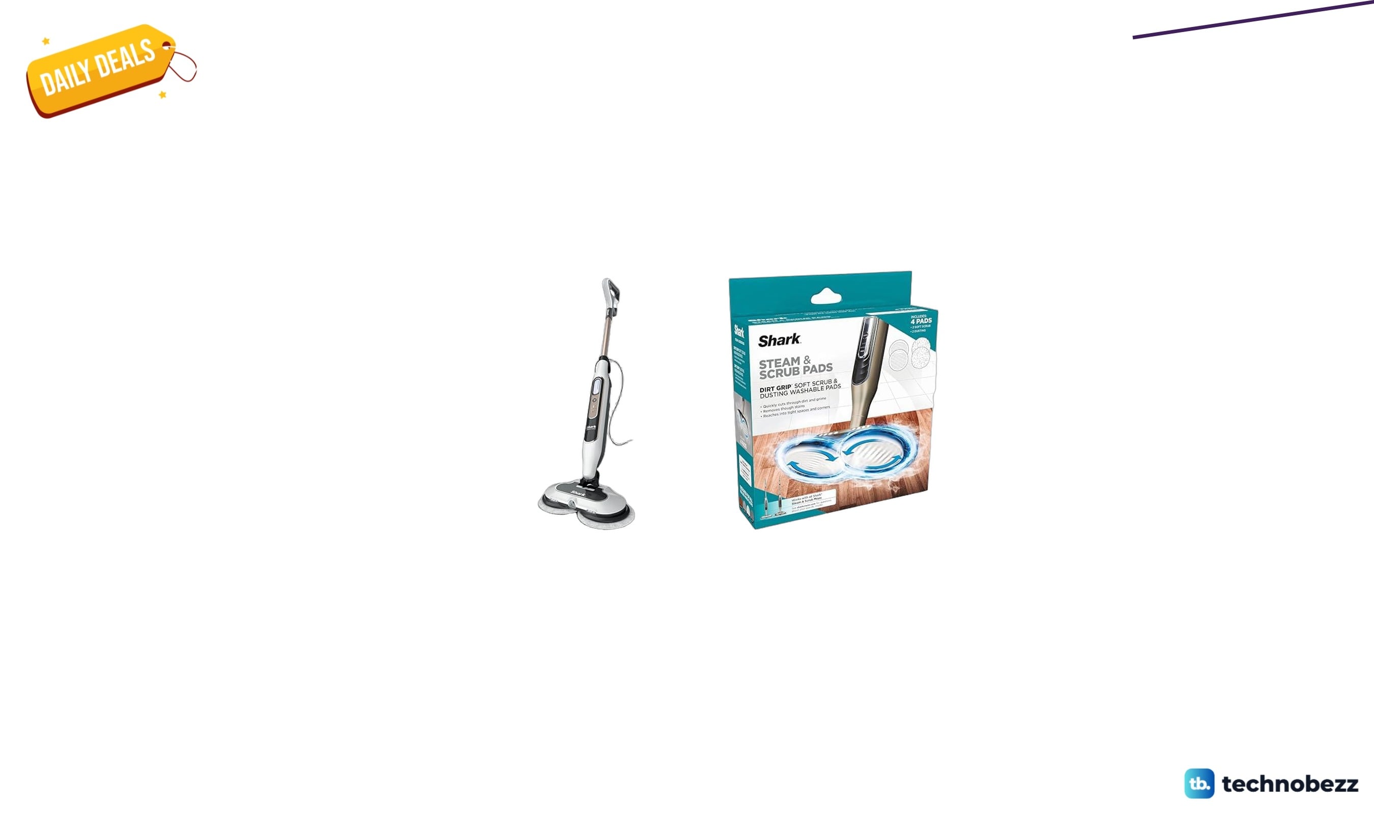 Shark Steam & Scrub Steam Mop + price drops to $174.96