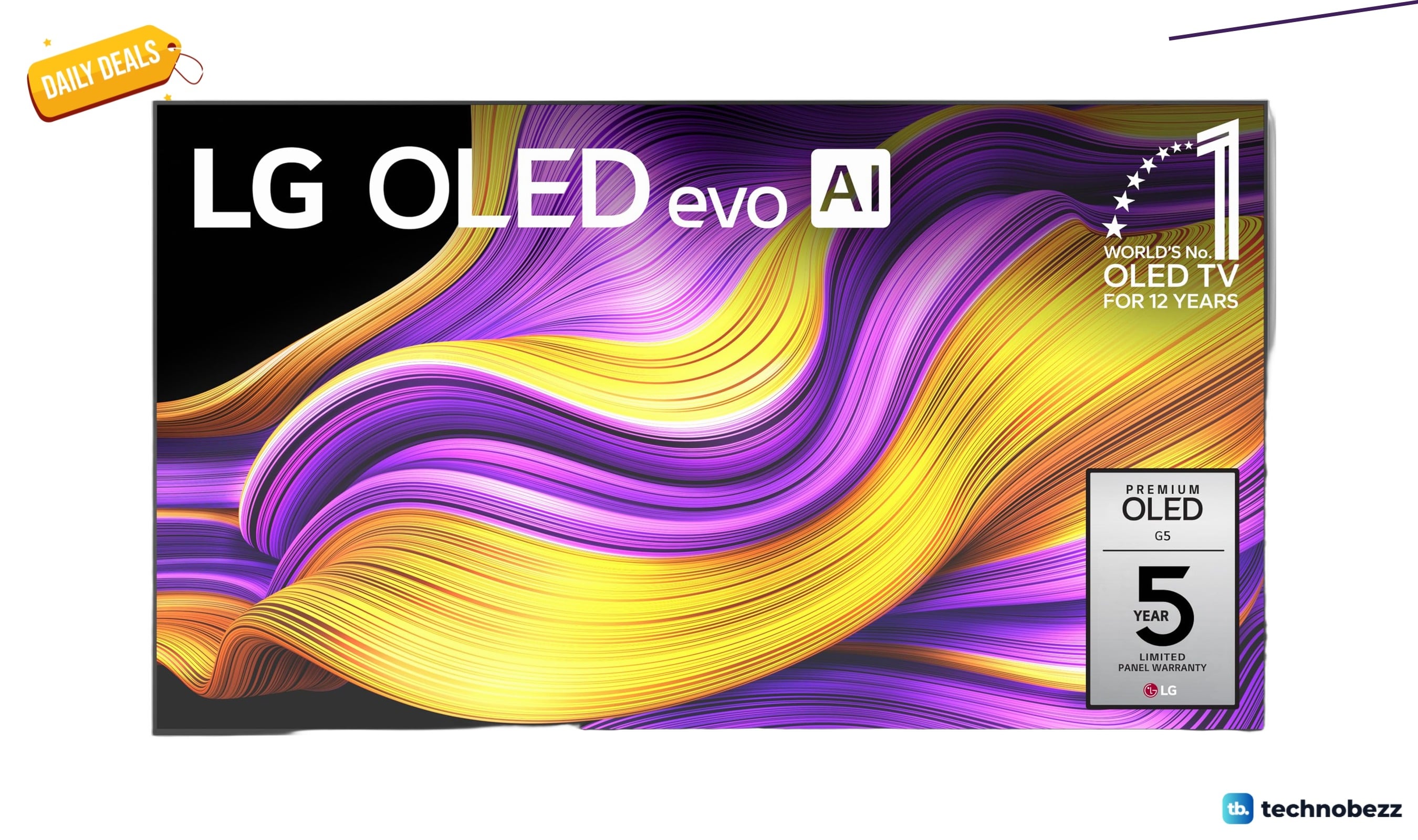 LG 77-inch G5 Series OLED falls to $2199.99 for a limited time