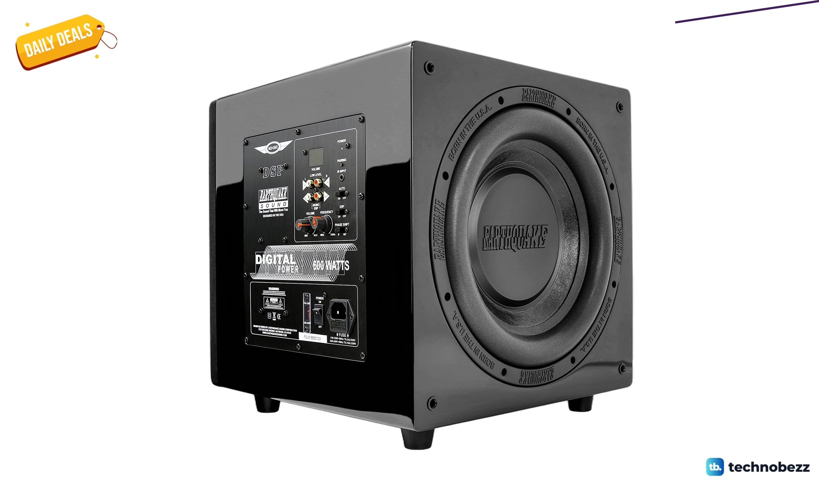 Earthquake Sound MiniMe DSP P-10 Powered Subwoofer drops to $687.17