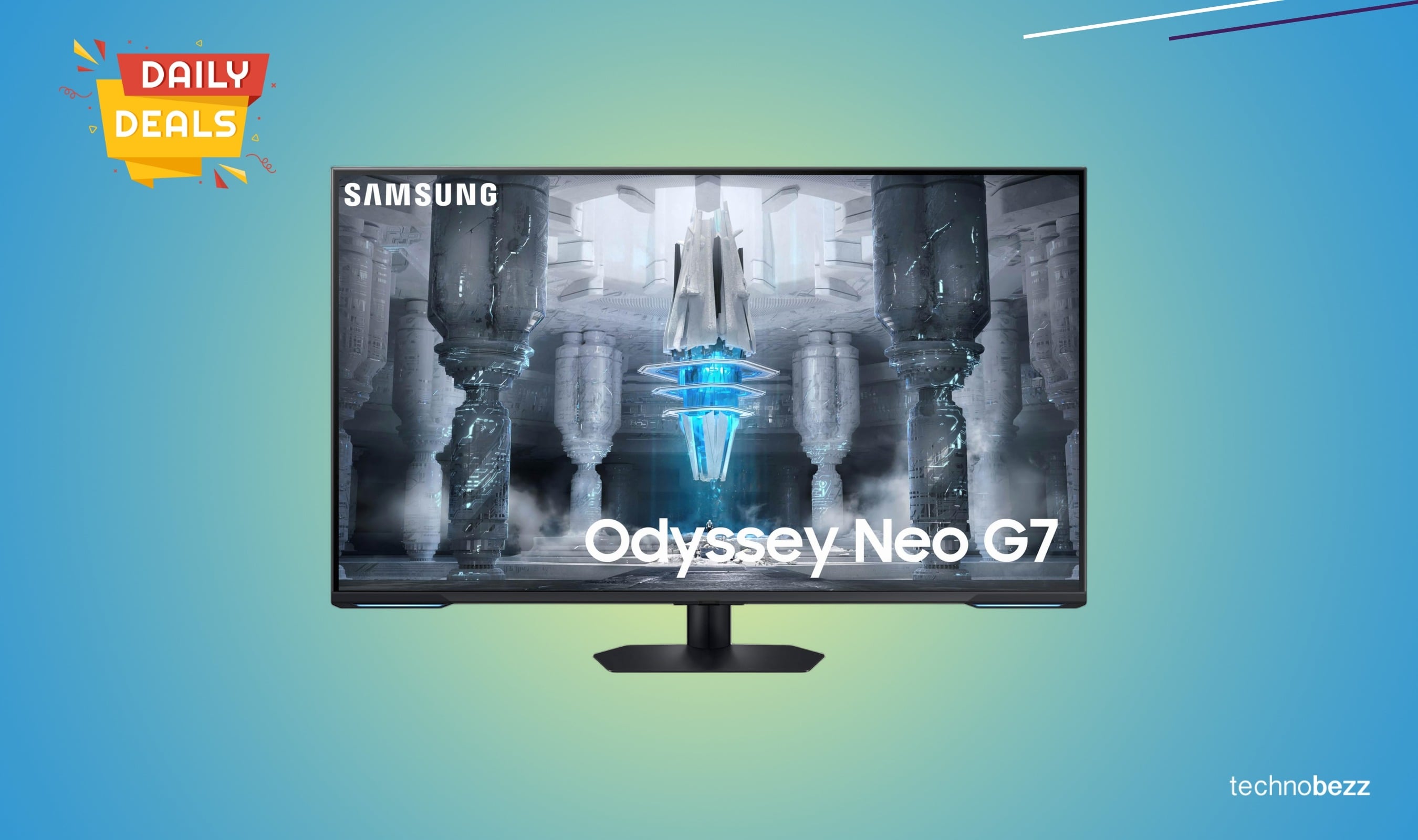 Samsung Odyssey Neo G7 43-inch 4K gaming monitor drops to $599.99
