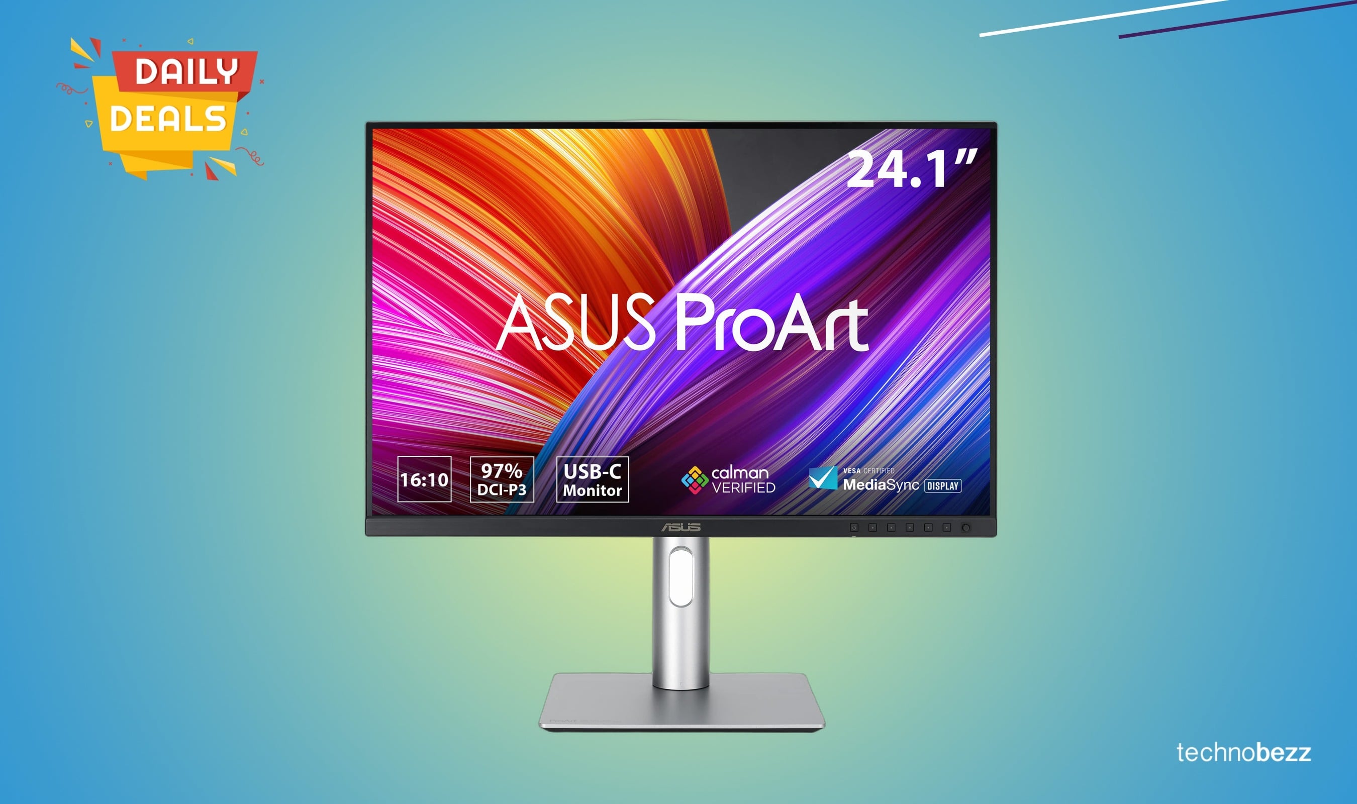 ASUS ProArt 24-inch professional monitor drops to $199