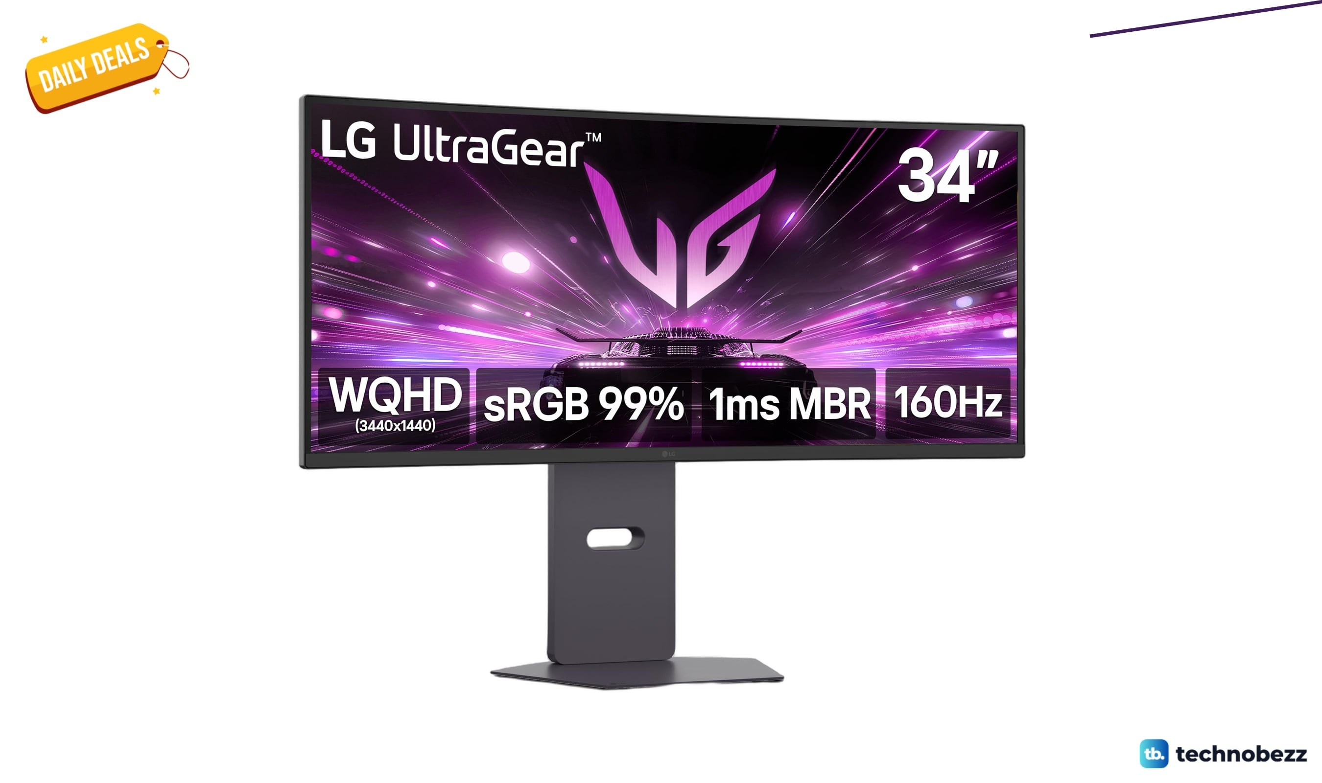 LG 34G600A-B Ultragear WQHD Curved Gaming Monitor drops to $299.99 on Amazon