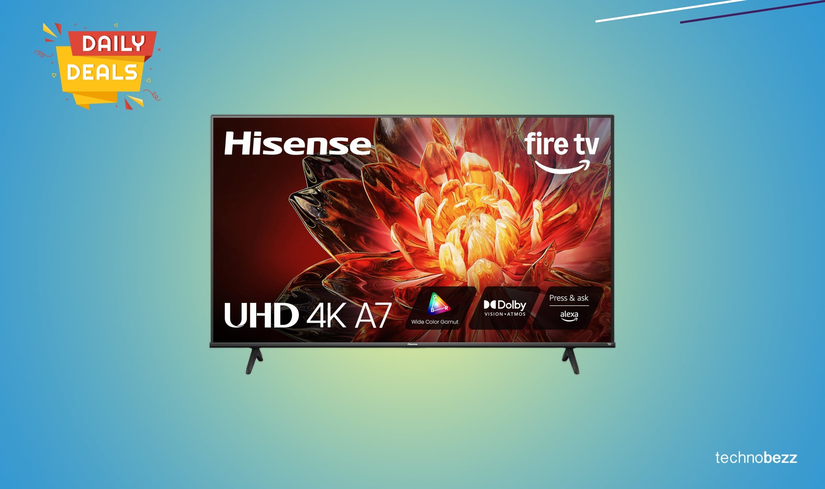 Hisense 55-inch A7 4K UHD Smart TV falls to $269.99