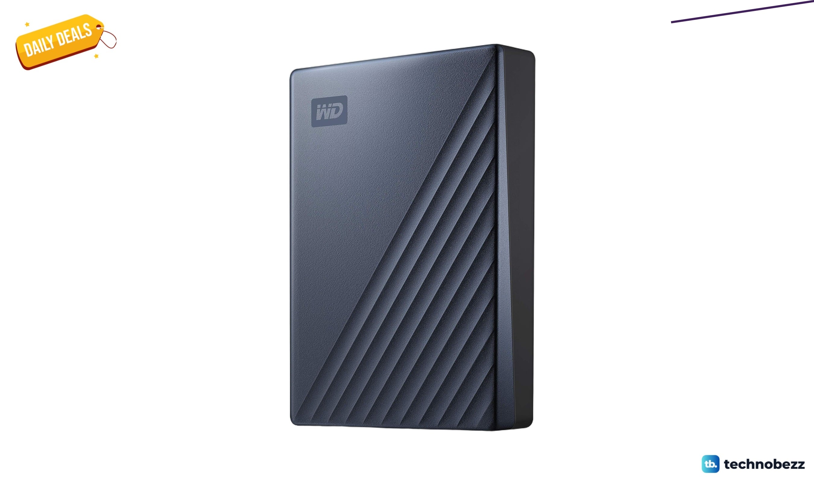 WD My Passport Ultra Blue 6TB portable hard drive drops to $182.99