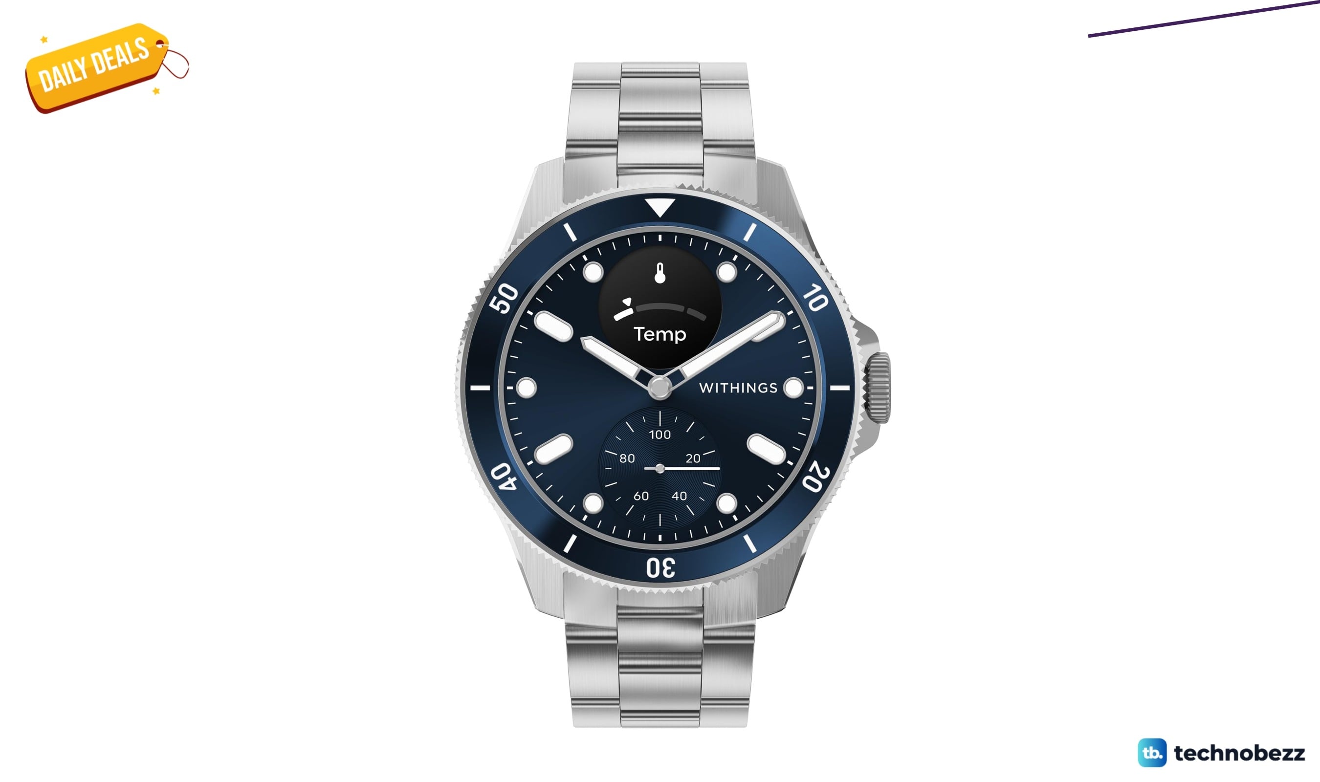 WITHINGS Scanwatch Nova Heart Health Hybrid Smart drops to $569.95