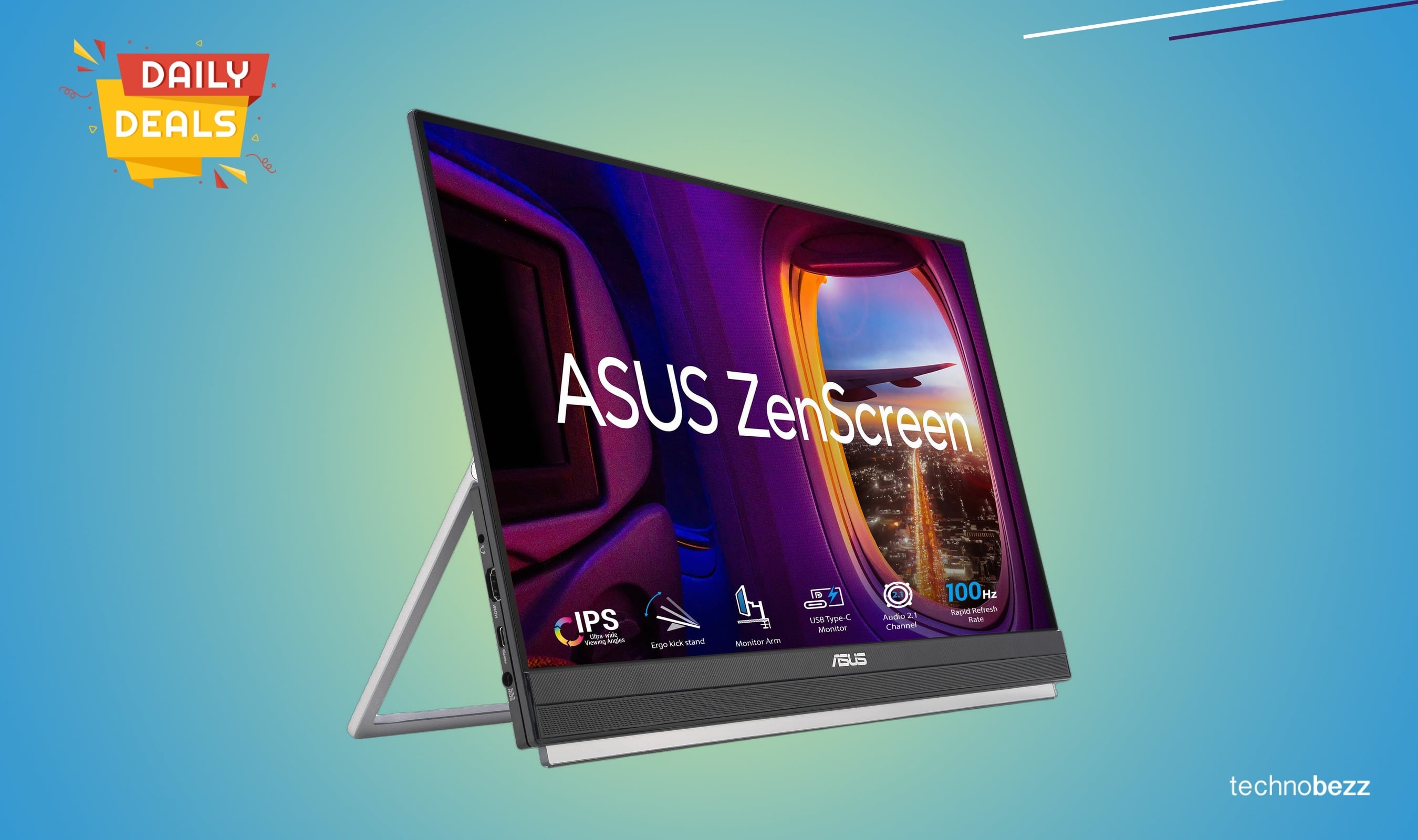 ASUS ZenScreen 22-inch portable monitor drops to $199