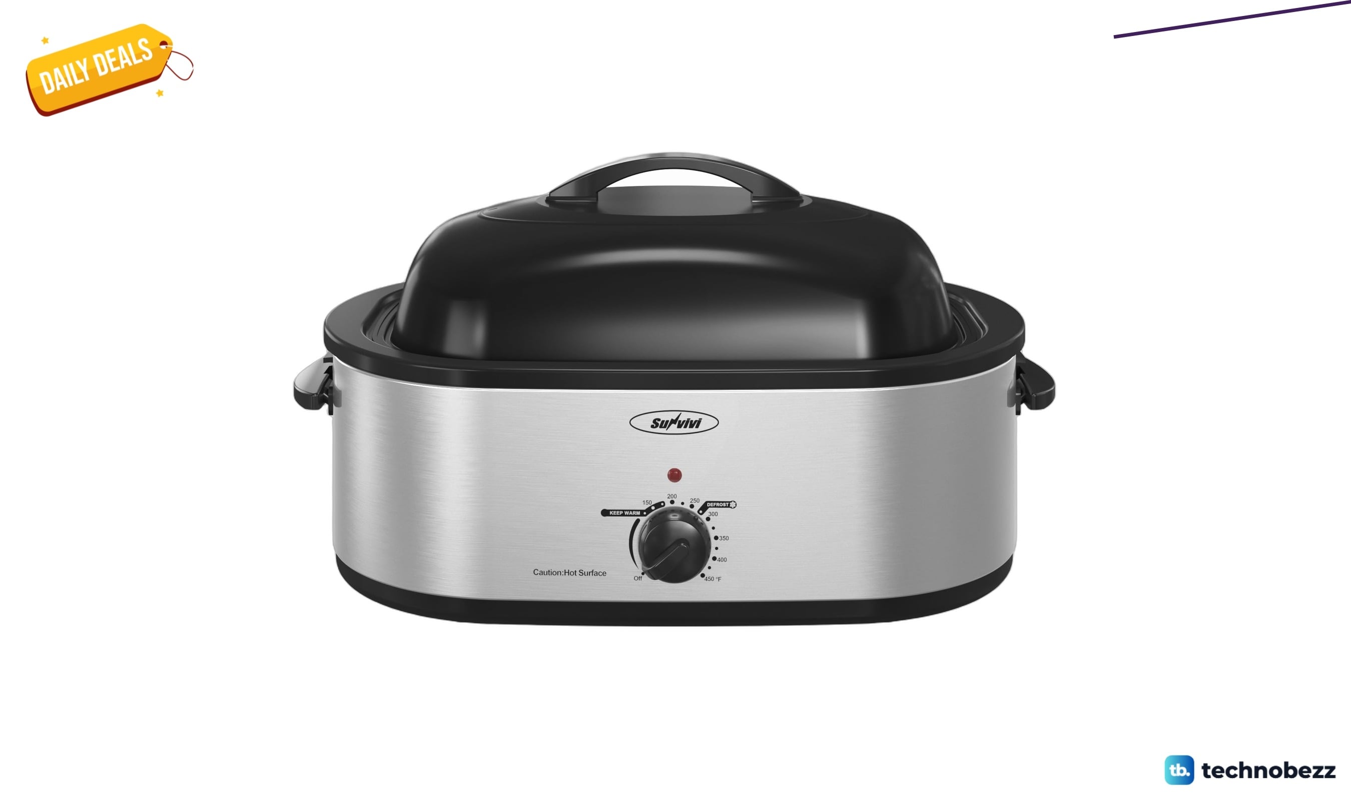 Sunvivi 18 Quart Electric Roaster drops to $62.99 at Amazon