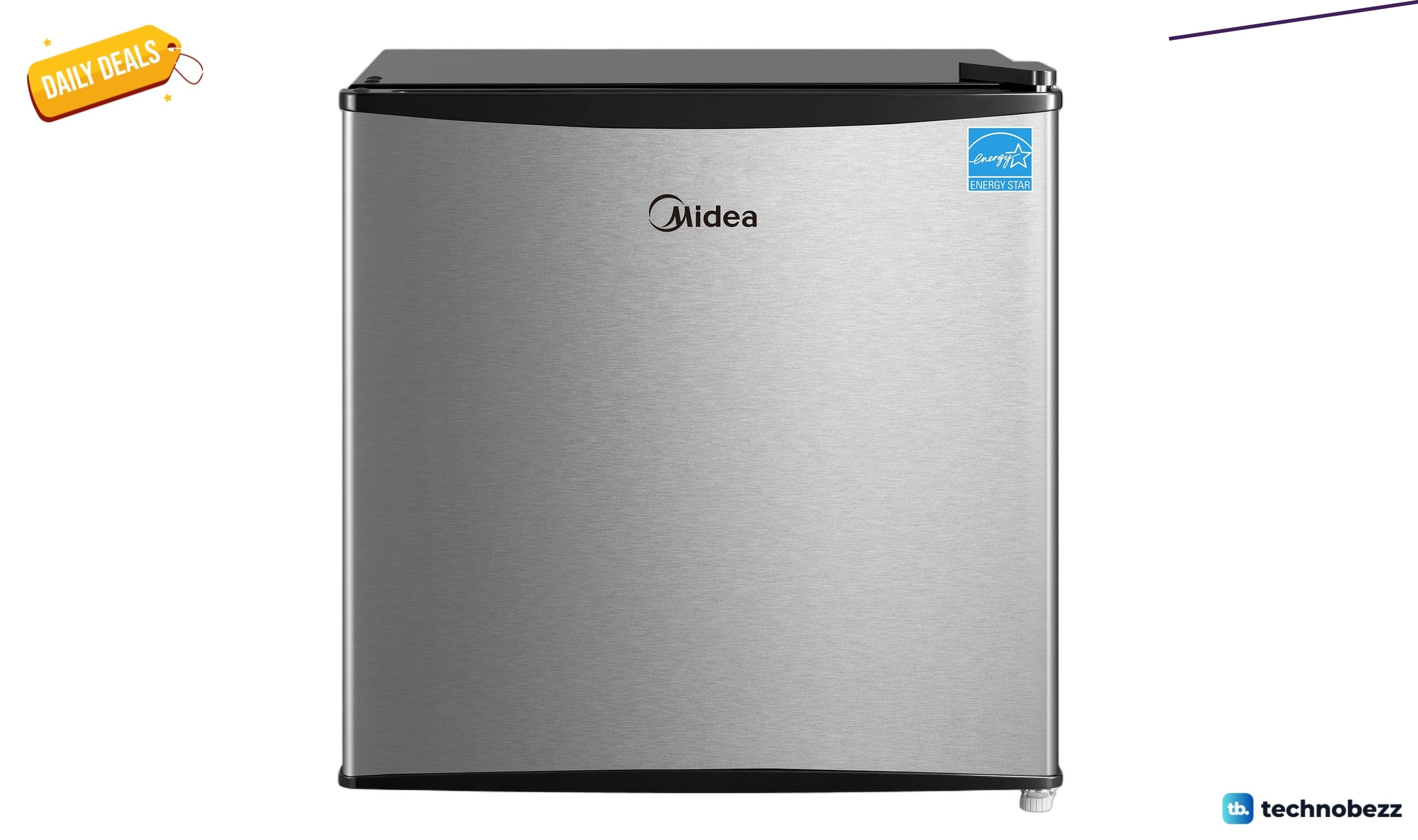 Midea MERM17B0ASL 1.7 Cu Ft Mini Fridge drops to $118.98 on Amazon
