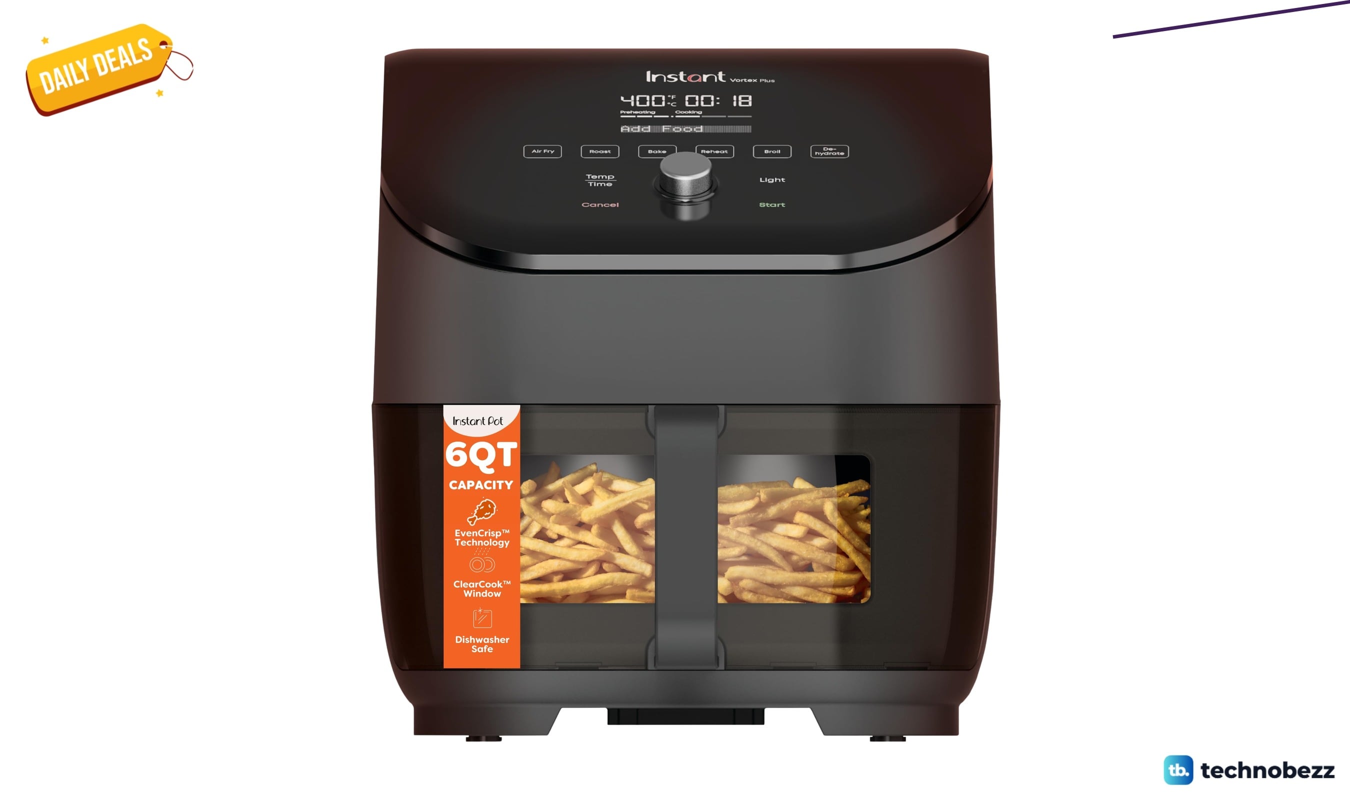 Instant Pot Vortex Plus 6QT ClearCook Air drops to $89.99 on Amazon