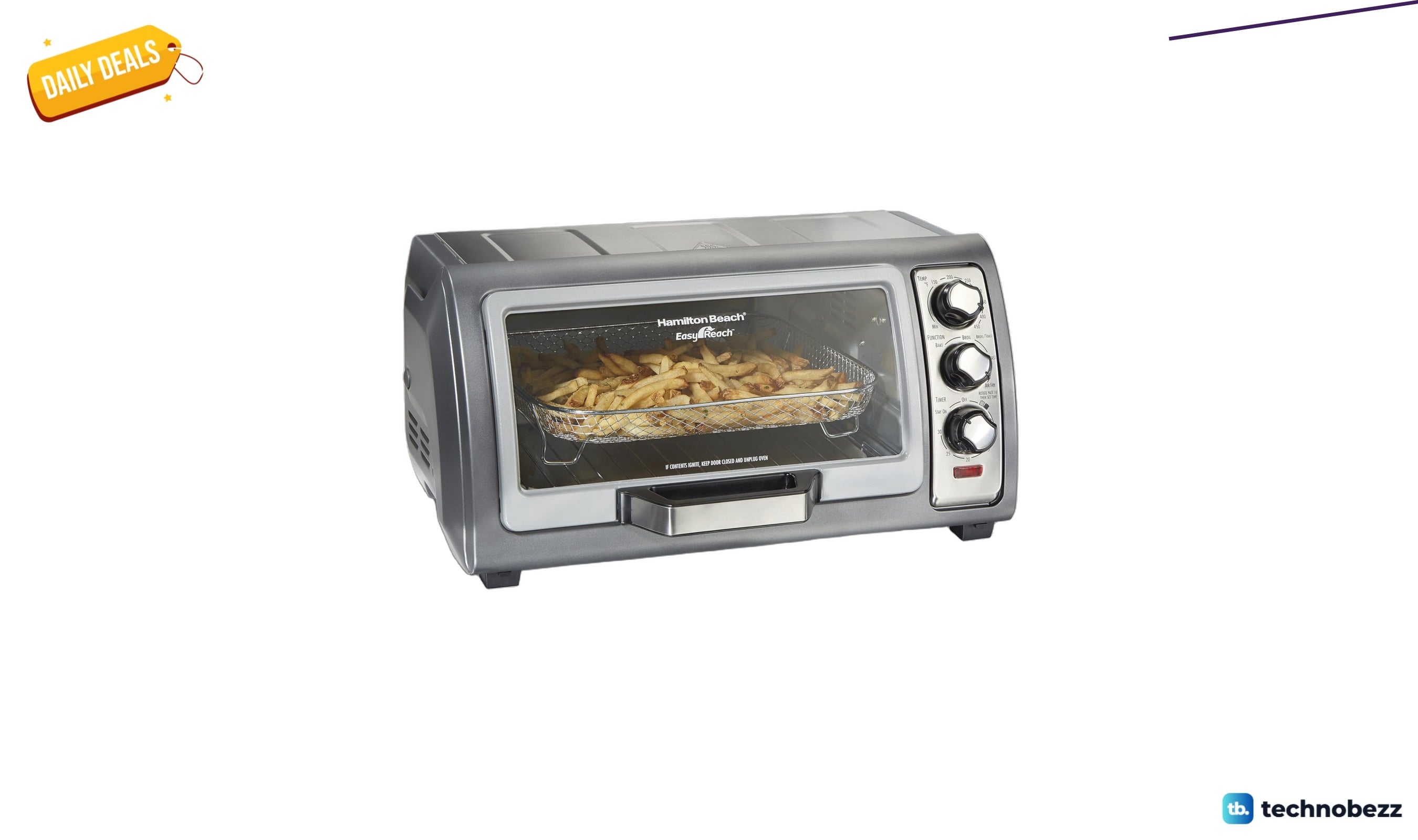 Hamilton Beach Air Fryer Toaster Oven Combo drops to $89.99 at Amazon