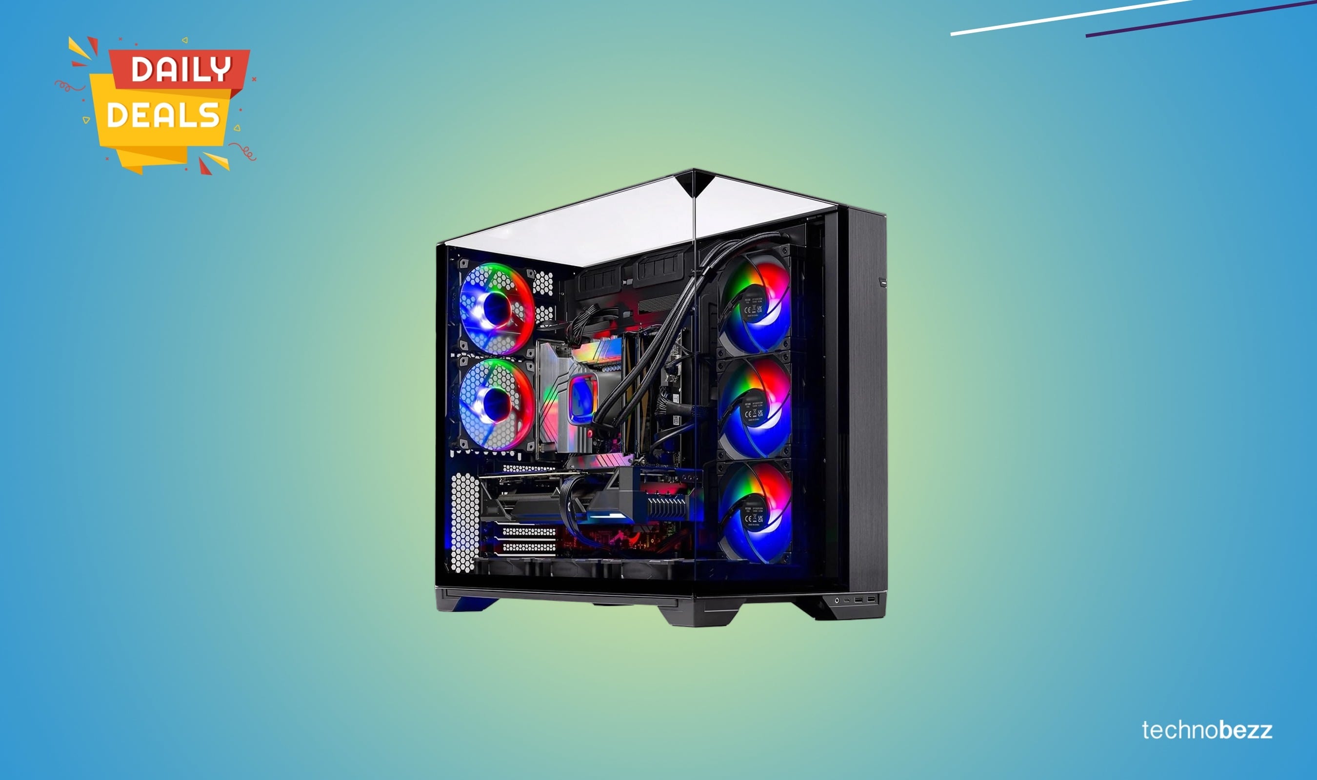 Skytech Gaming O11 Vision PC with AMD Ryzen 7 7800X3D drops to $1699.99