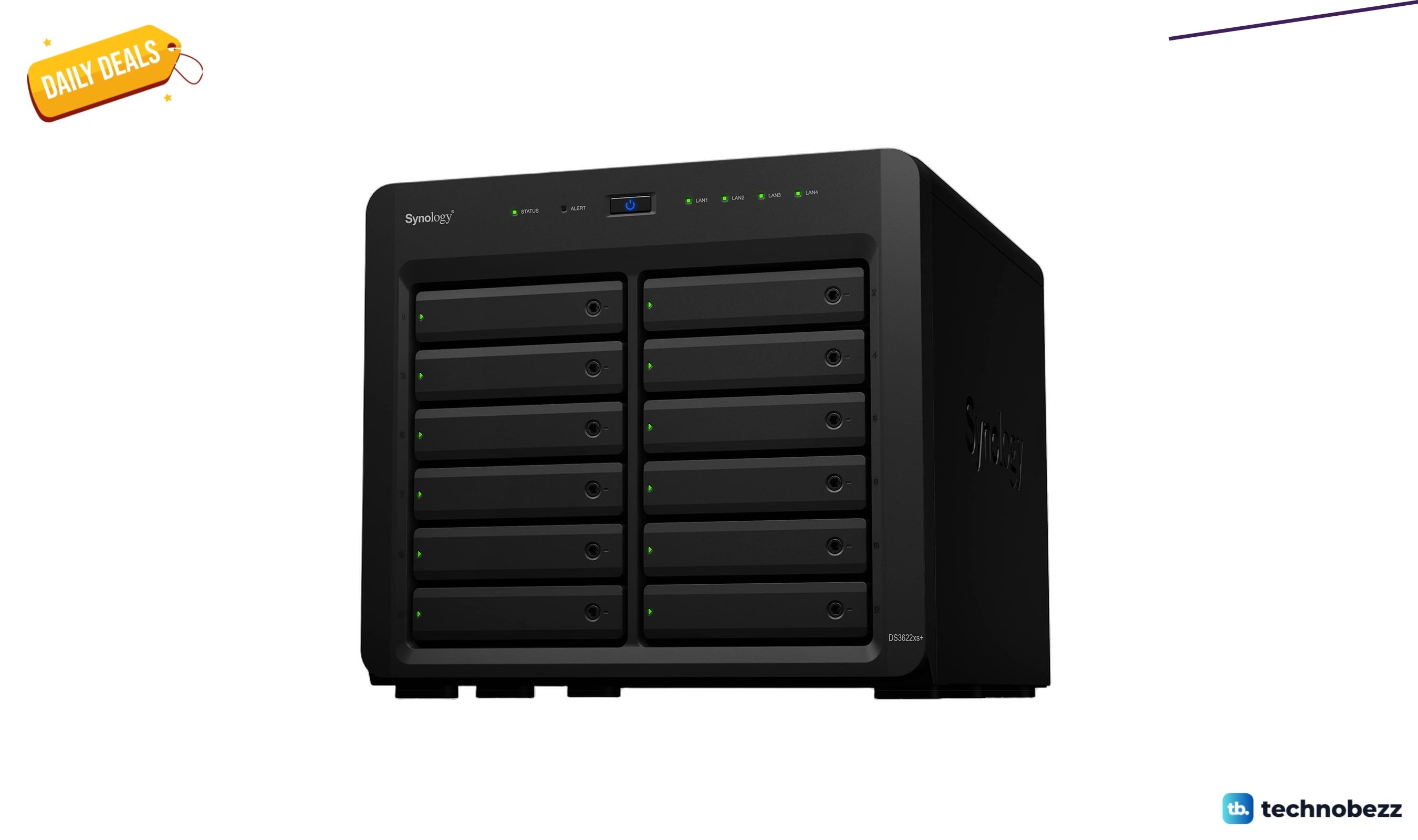 Synology 12 Bay DiskStation DS3622xs+ drops to $3224.87