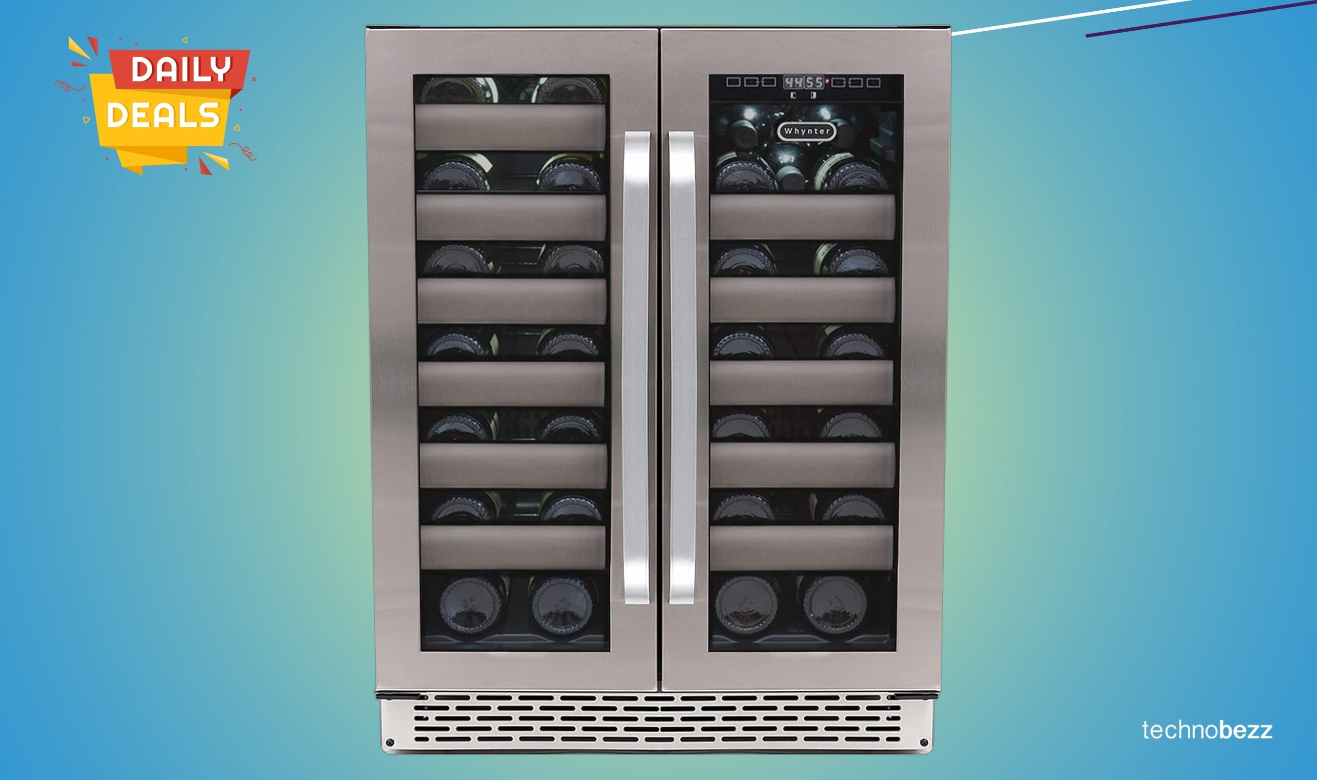 Whynter BWR-401DA Elite 40 Bottle Wine Cooler drops to $848.10