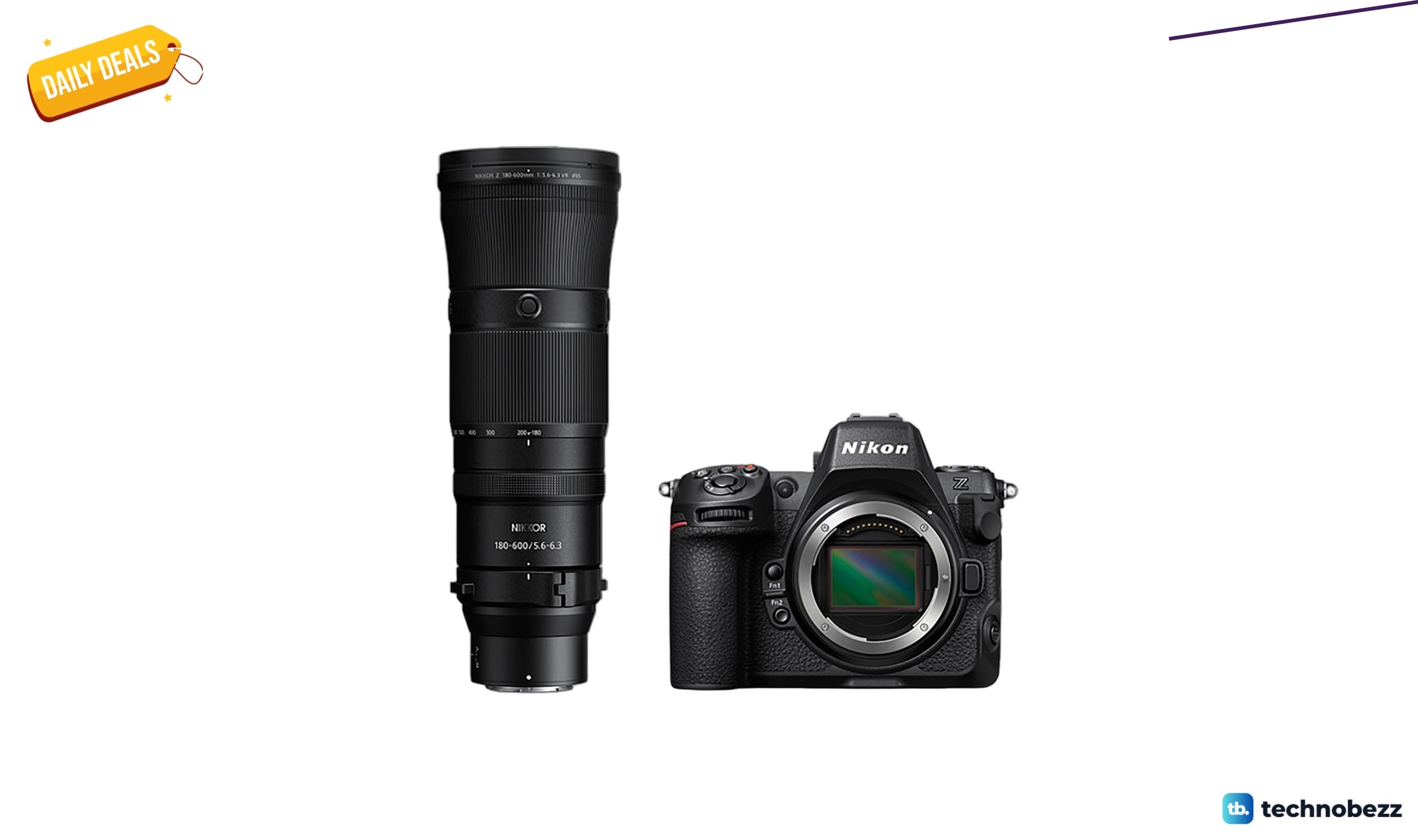 Nikon Z8 camera with 180-600mm lens kit drops to $5246.95 on Amazon