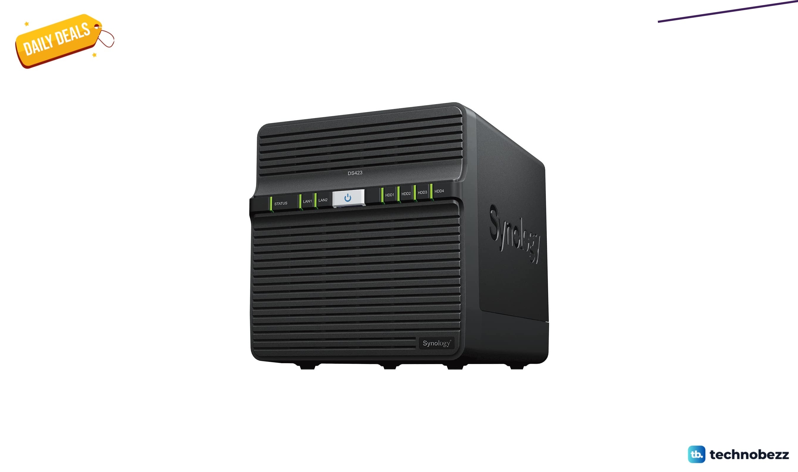 Synology DS423 Family and Business Backup drops to $324.99 on Amazon