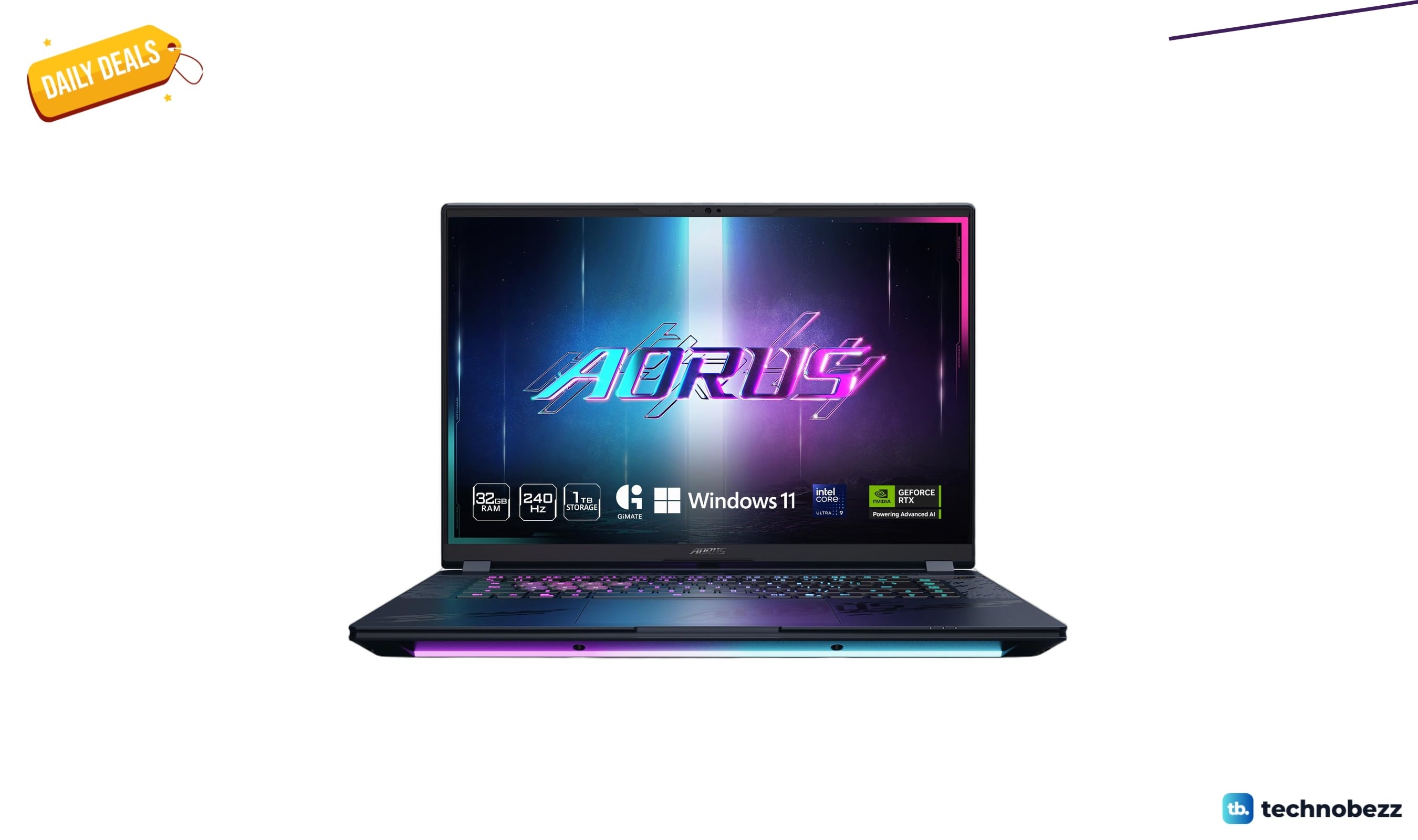 GIGABYTE AORUS Master 16 Gaming drops to $2499 from $3099.99