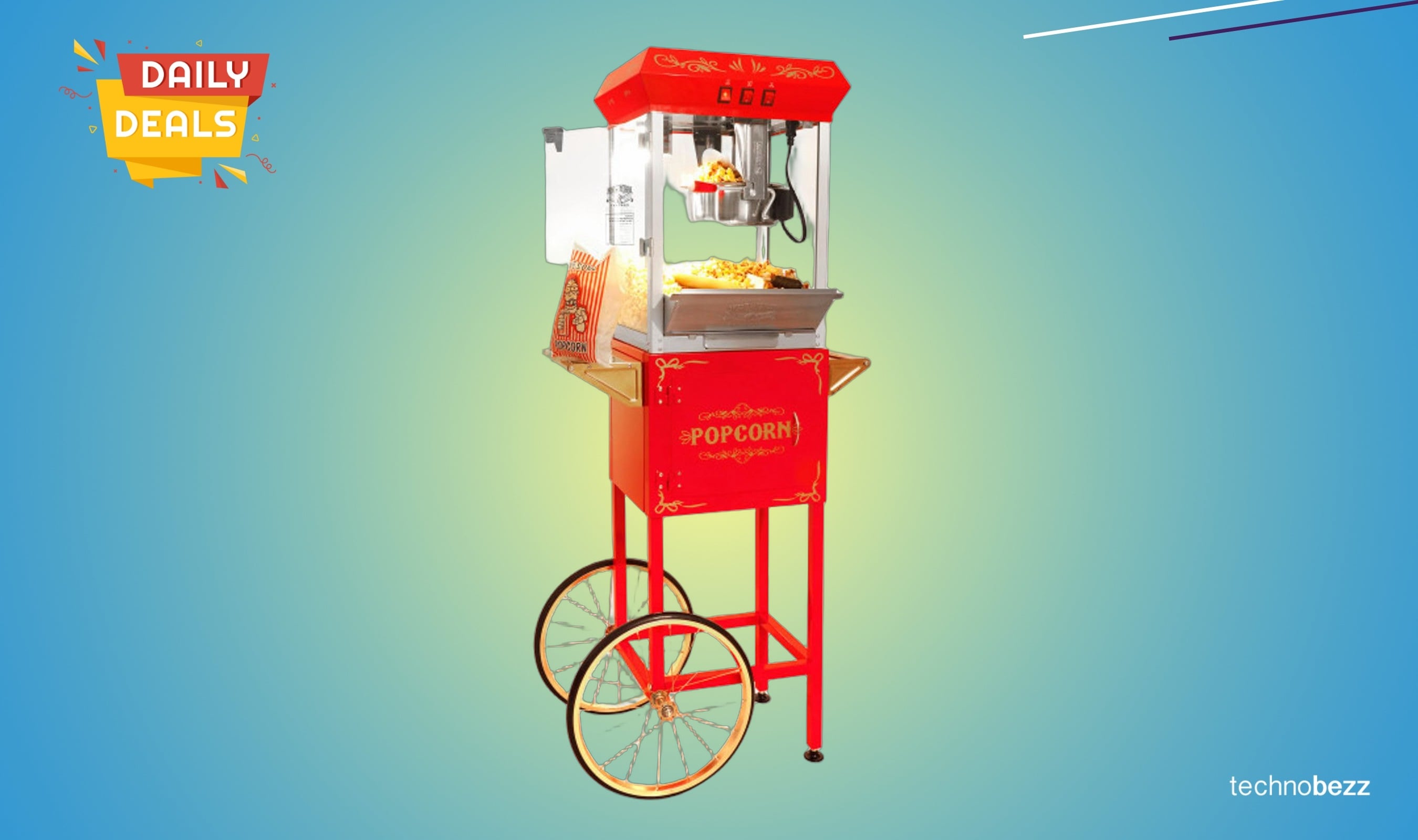 Foundation Popcorn Maker Machine drops to $359.96 on Amazon