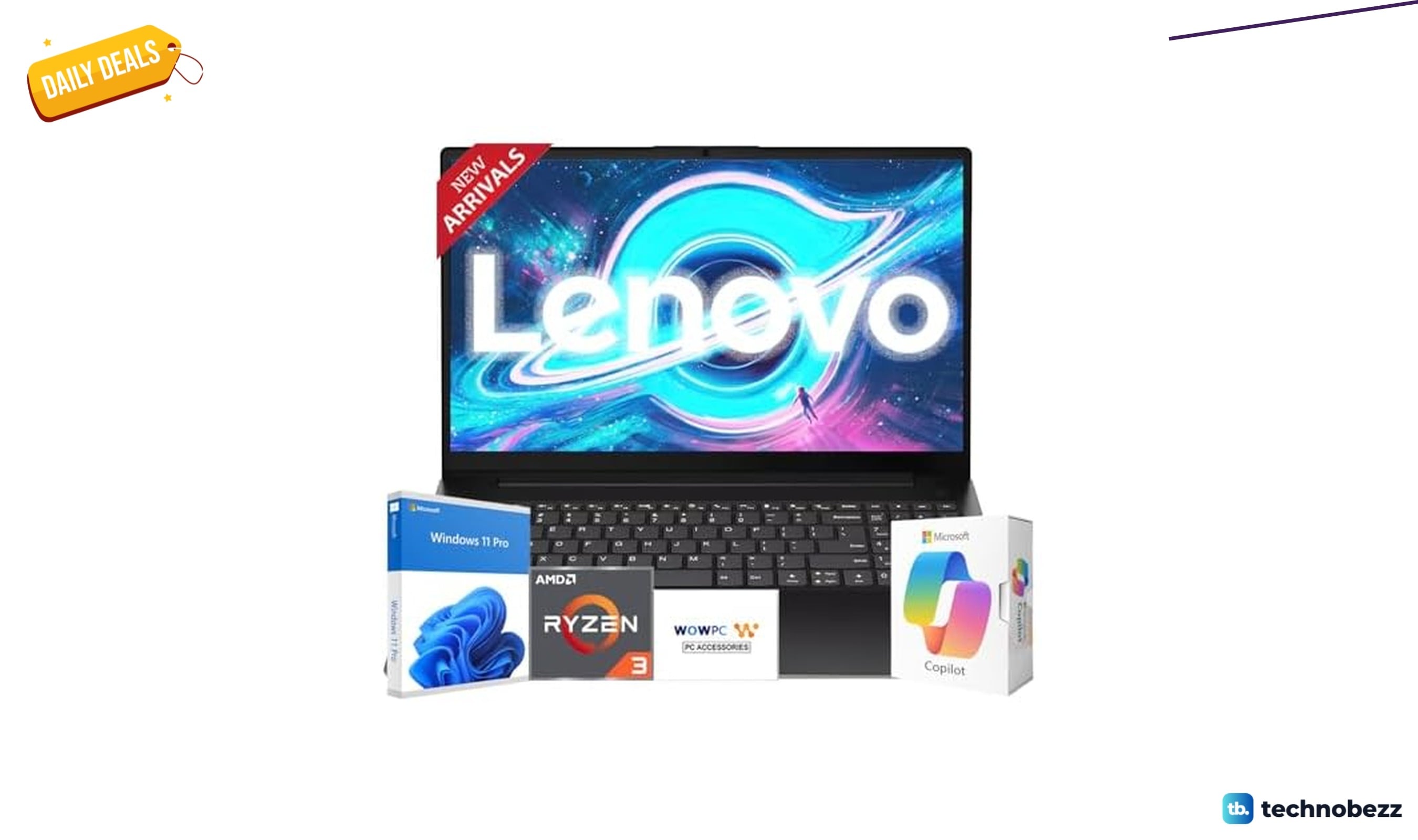 Woot offers the Lenovo 2026 New V15 Business Student Laptop for $424.99