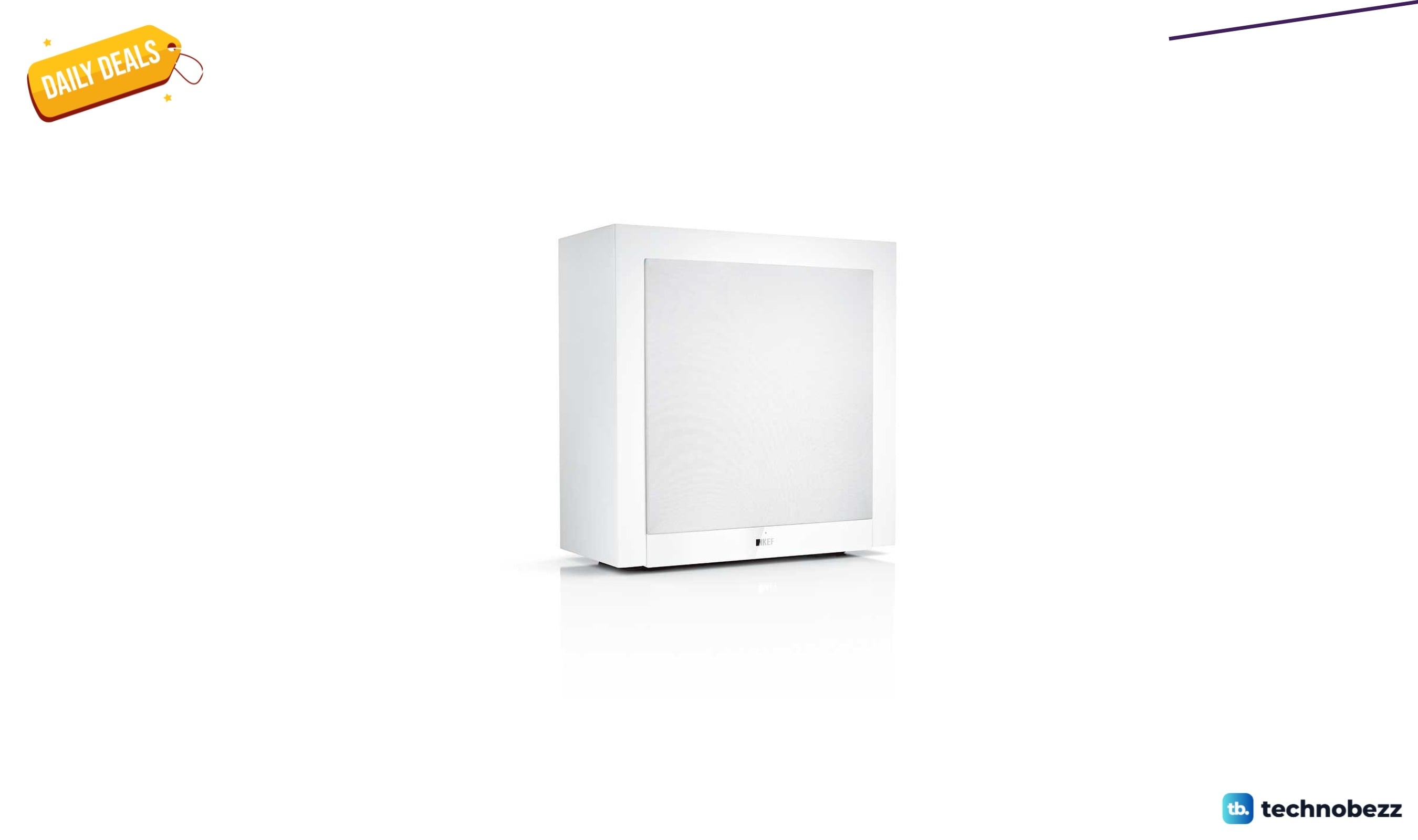 KEF T2 Subwoofer White falls to $719.99 with $80 discount