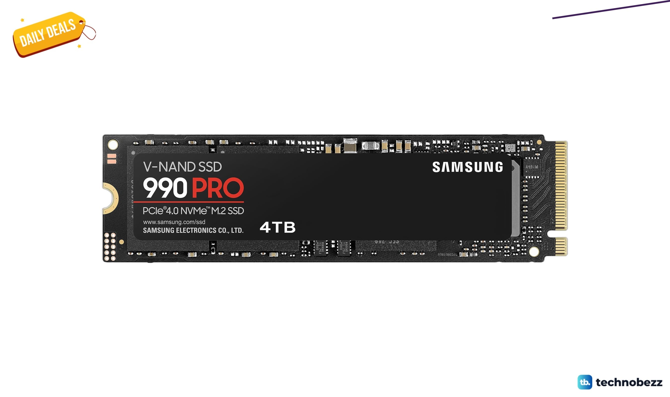 Samsung 990 PRO 4TB SSD drops to $899.99 on Amazon