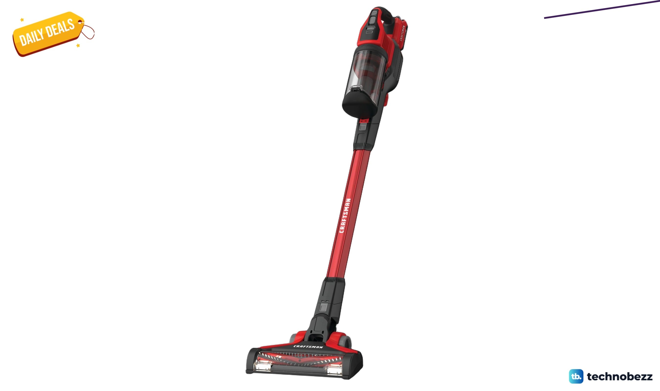 CRAFTSMAN V20 Cordless Stick Vacuum Kit drops to $149 at Amazon