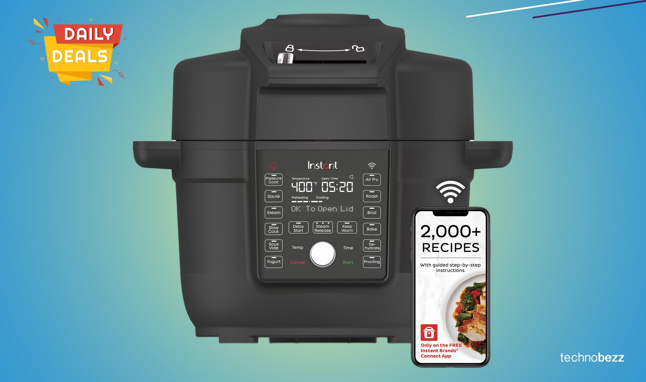 Instant Pot 6.5 Quart Duo Crisp Ultimate drops to $179.99