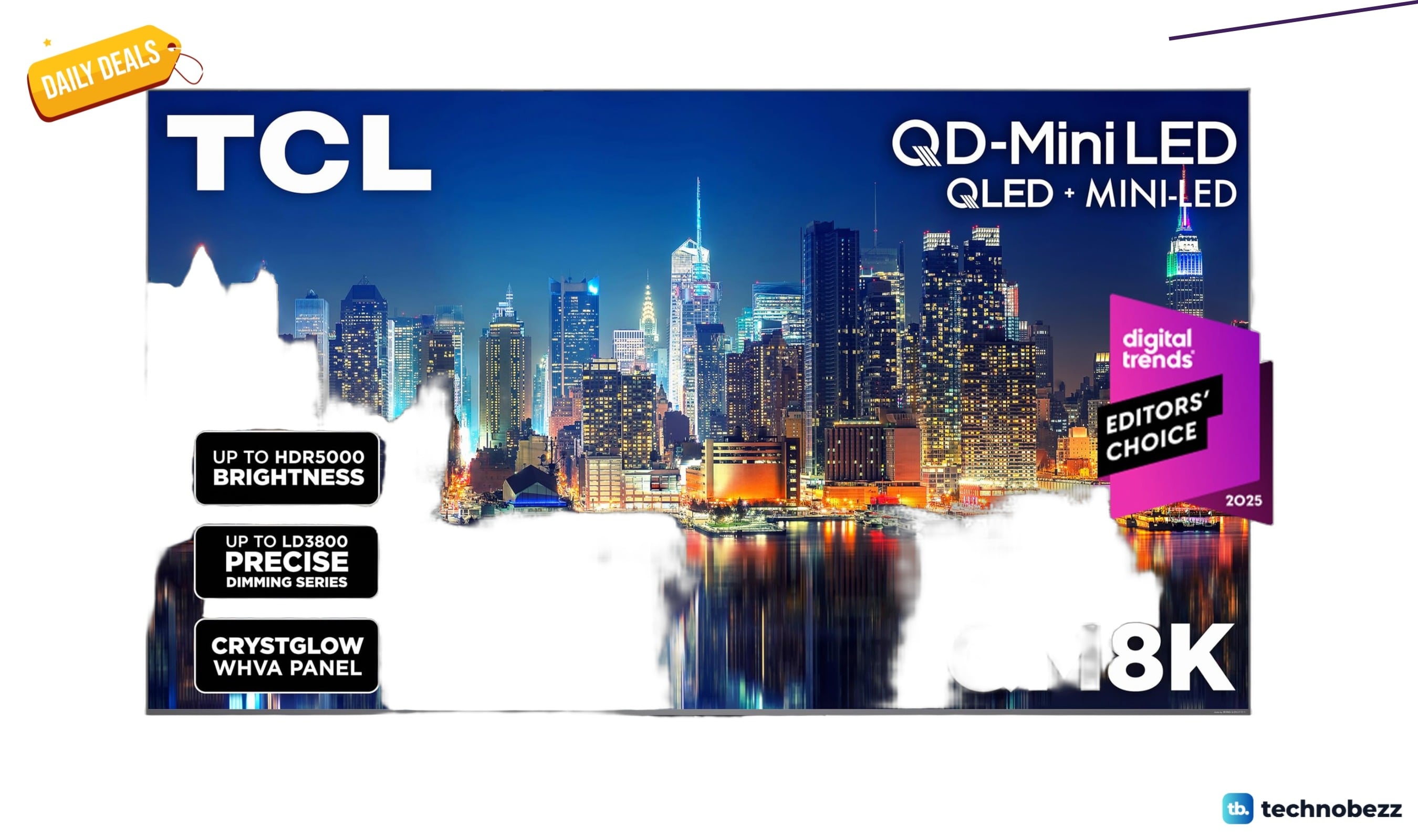 TCL 85 Class QM8K Mini LED drops to $1799.99 on Amazon