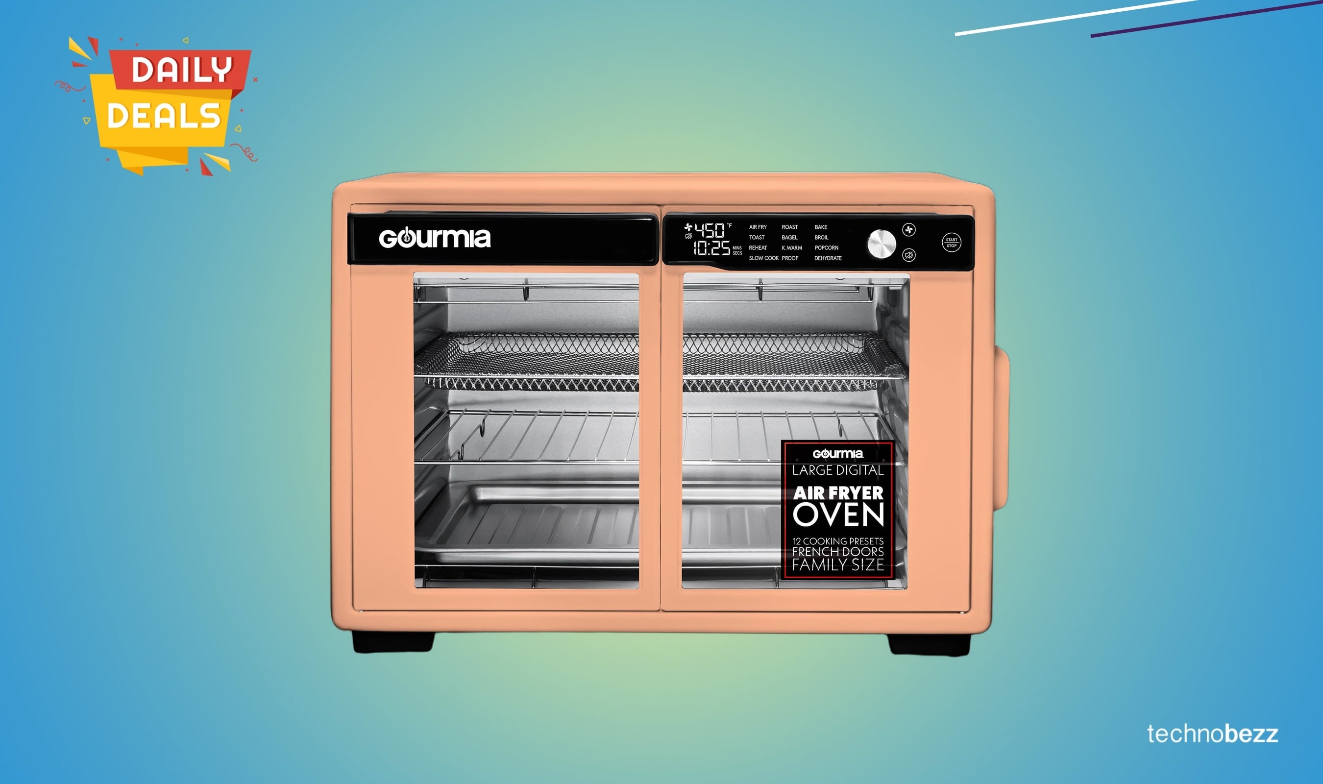 Gourmia French Door Air Fryer Oven drops to $159.99