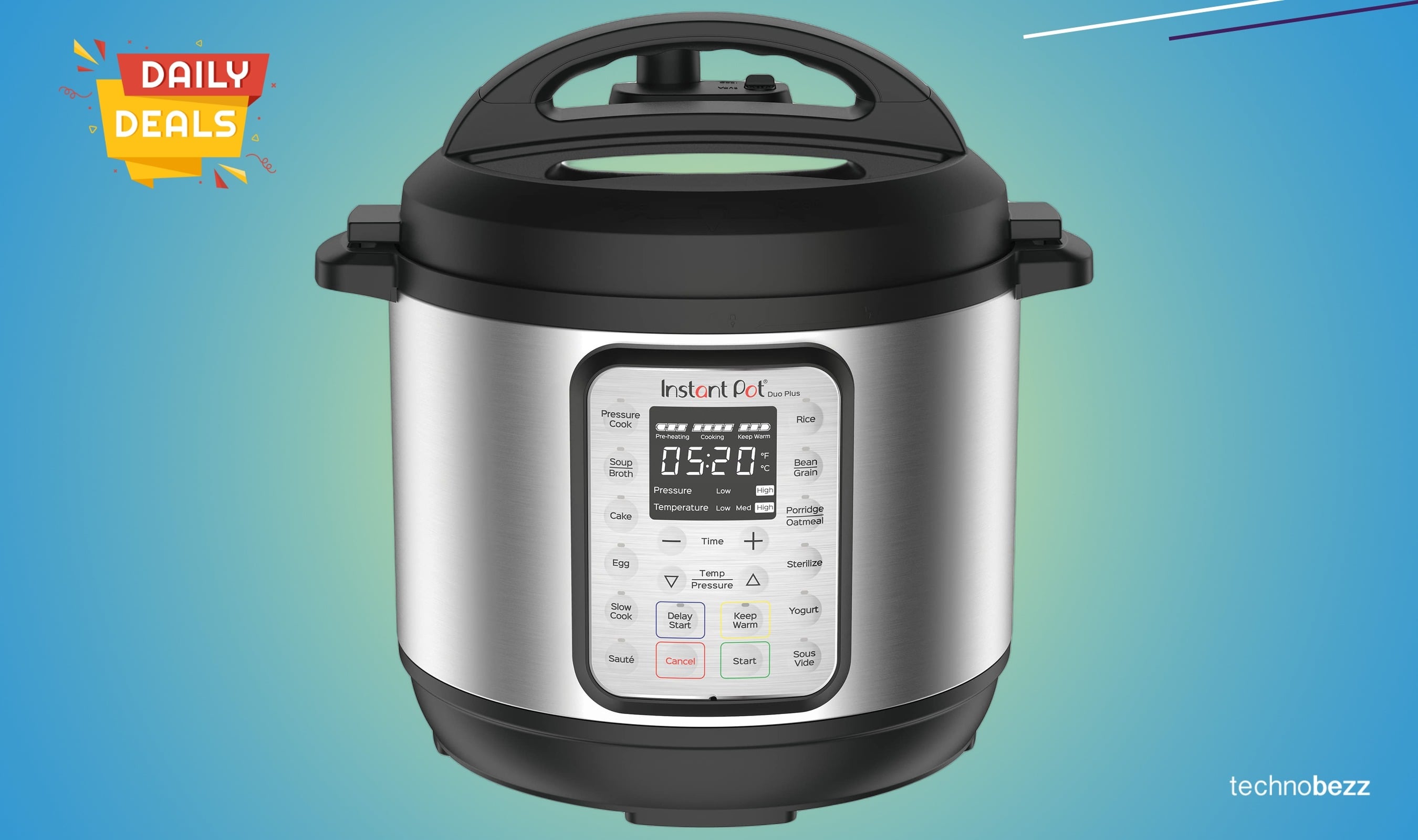 Instant Pot Duo Plus 9-in-1 Electric Pressure Cooker drops to $79.99
