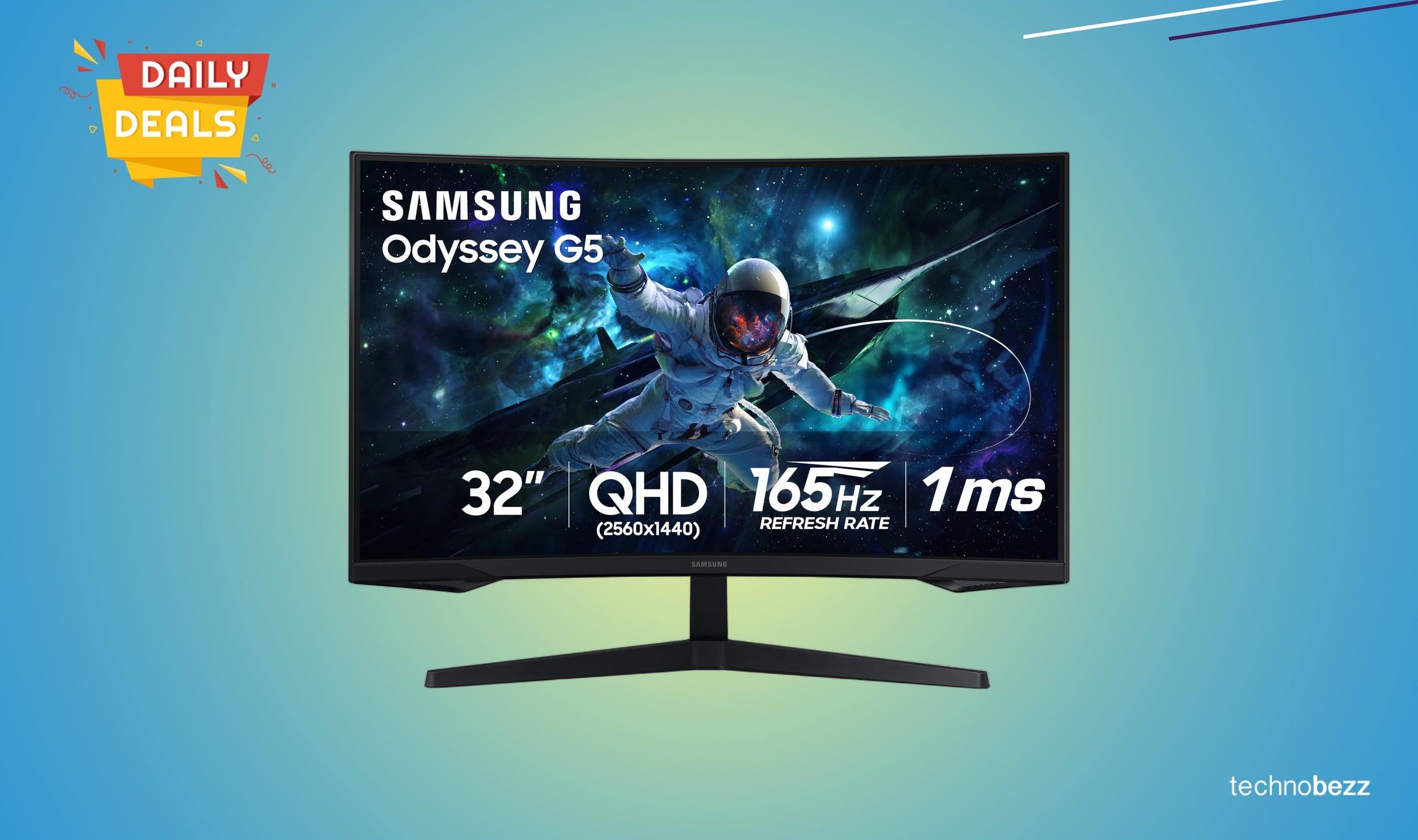 Samsung Odyssey G55C curved gaming monitor drops to $249.99