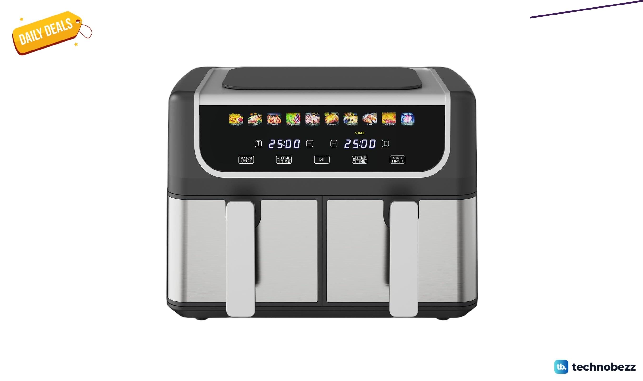 NEWBULIG Dual Air Fryer drops to $67.89 on Amazon