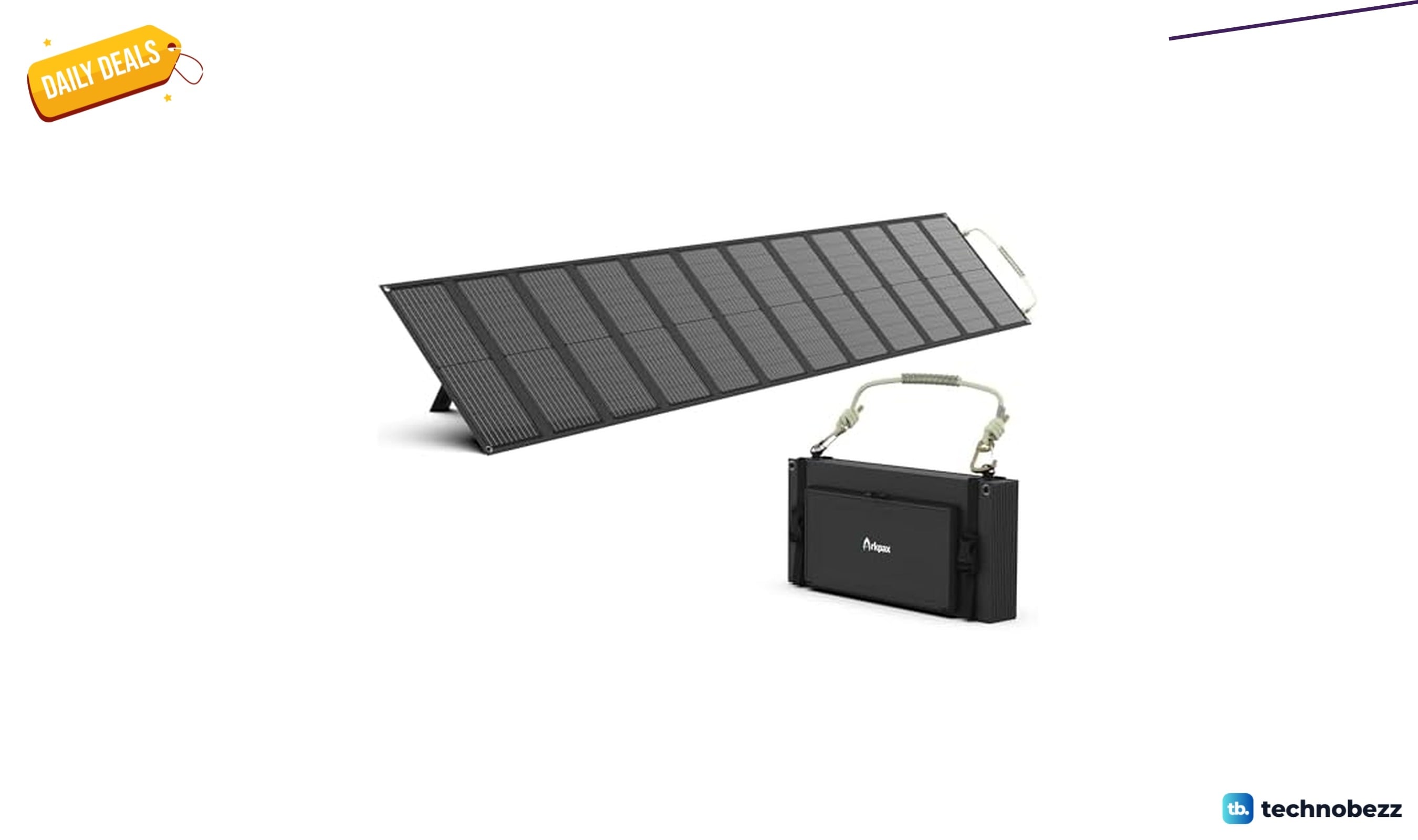 Woot has Arkpax 200 Watt Portable Solar Panel now available for $184.99