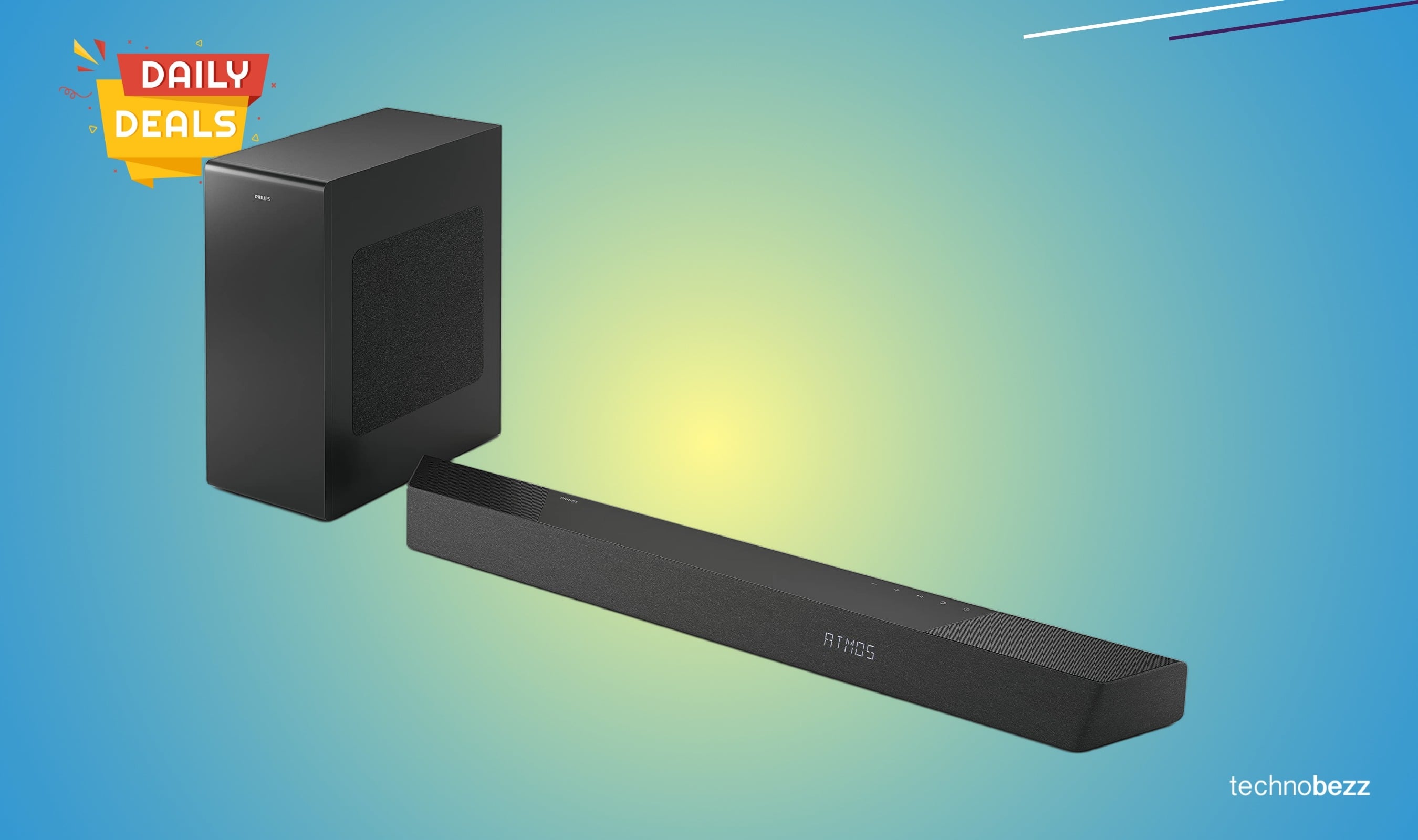 Philips B8907 Soundbar 3.1.2 drops to $491.99
