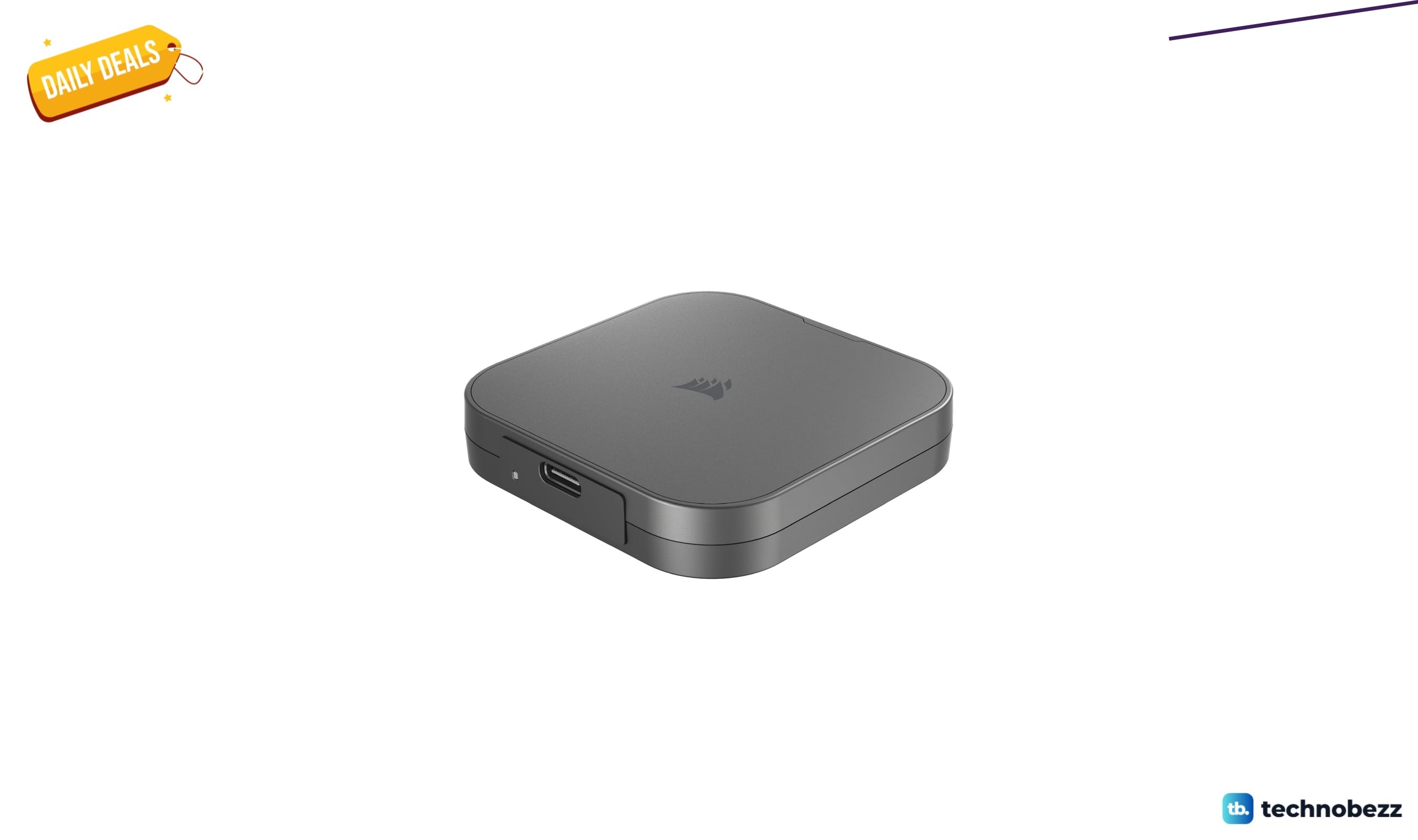Corsair EX400U USB4 Portable External SSD drops to $243.05 on Amazon