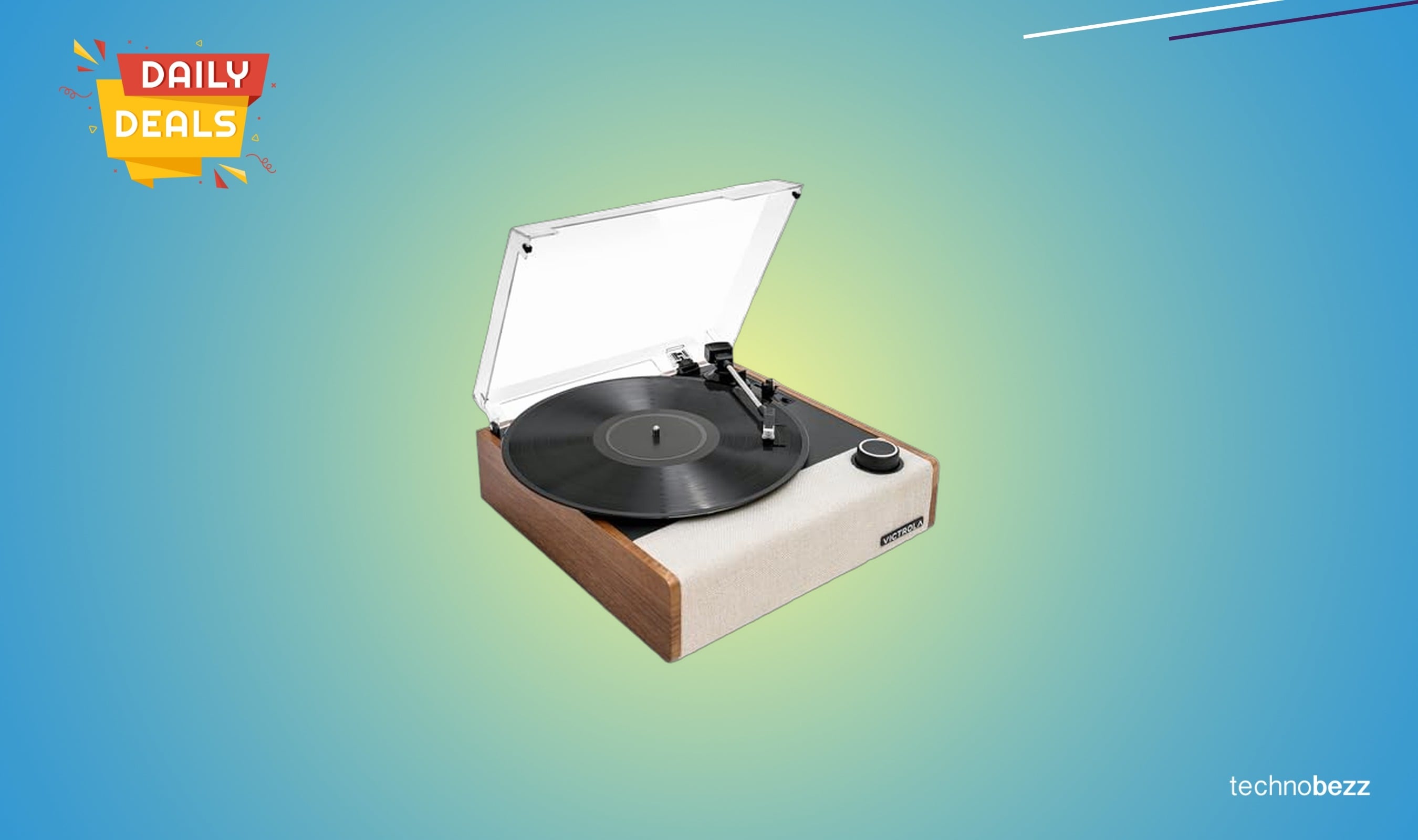 Victrola Eastwood II Record Player drops to $110 on Amazon