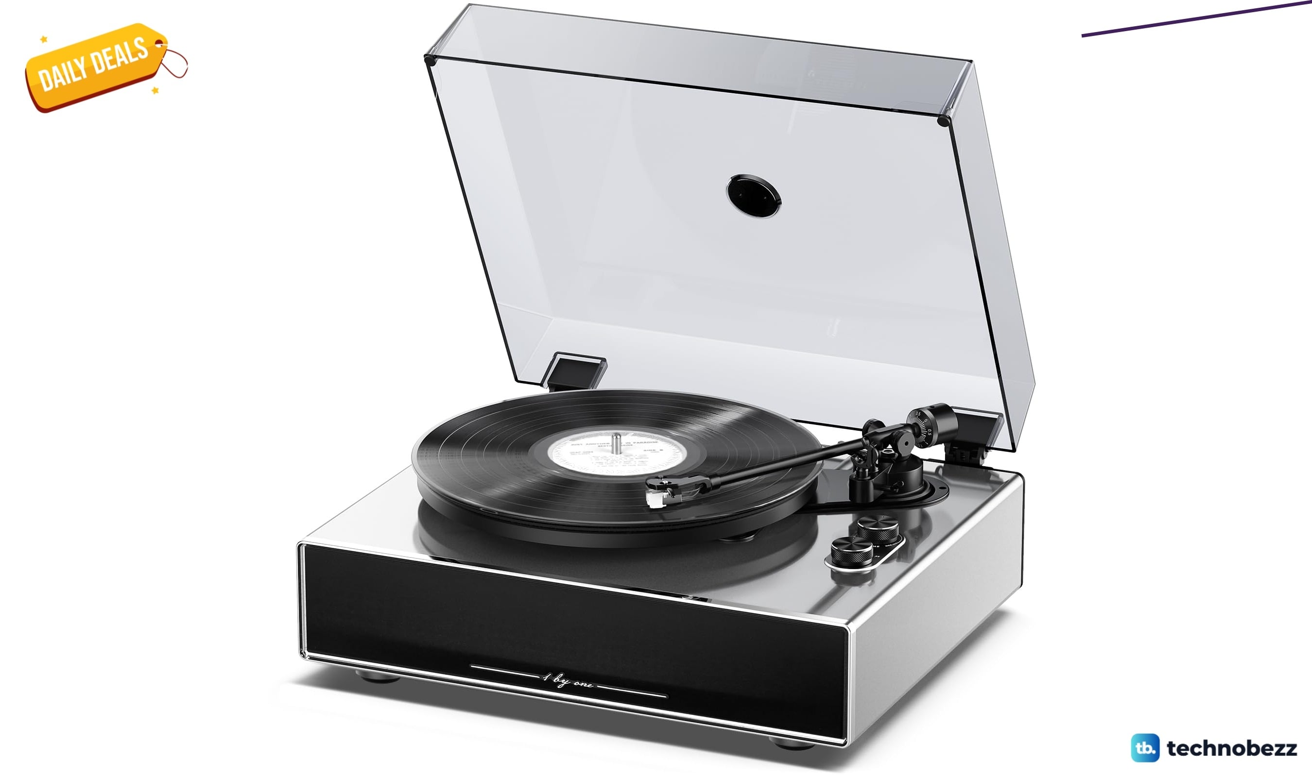 1 by ONE Record Player drops to $179.99 for a new low price