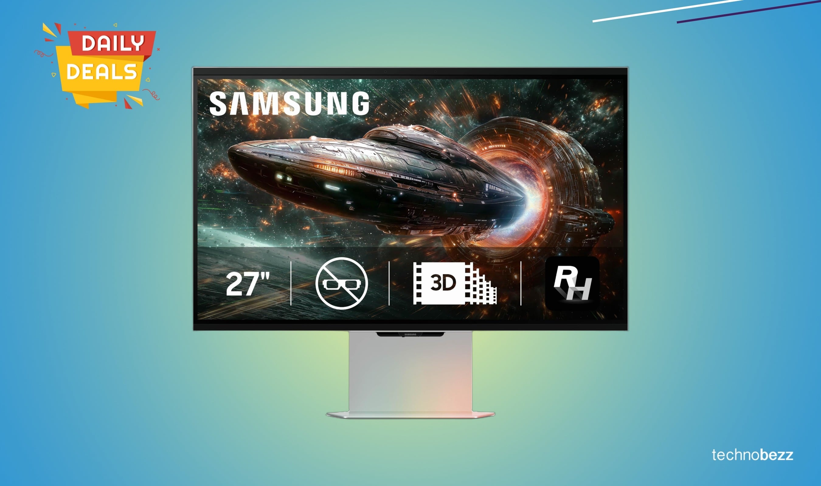 Samsung Odyssey 3D G90XF gaming monitor drops to $1260.01