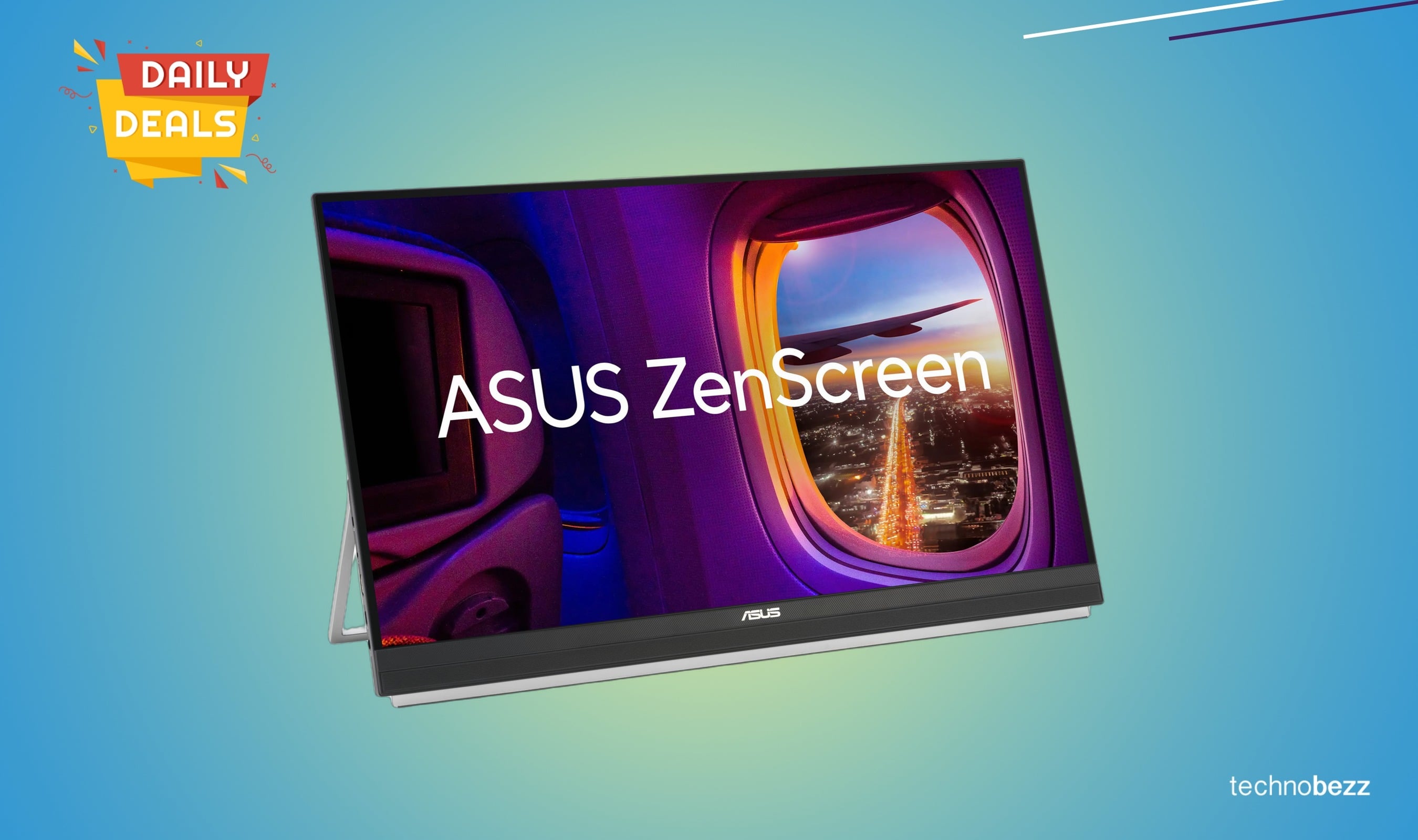 ASUS ZenScreen 27-inch 1440p portable monitor drops to $336.80