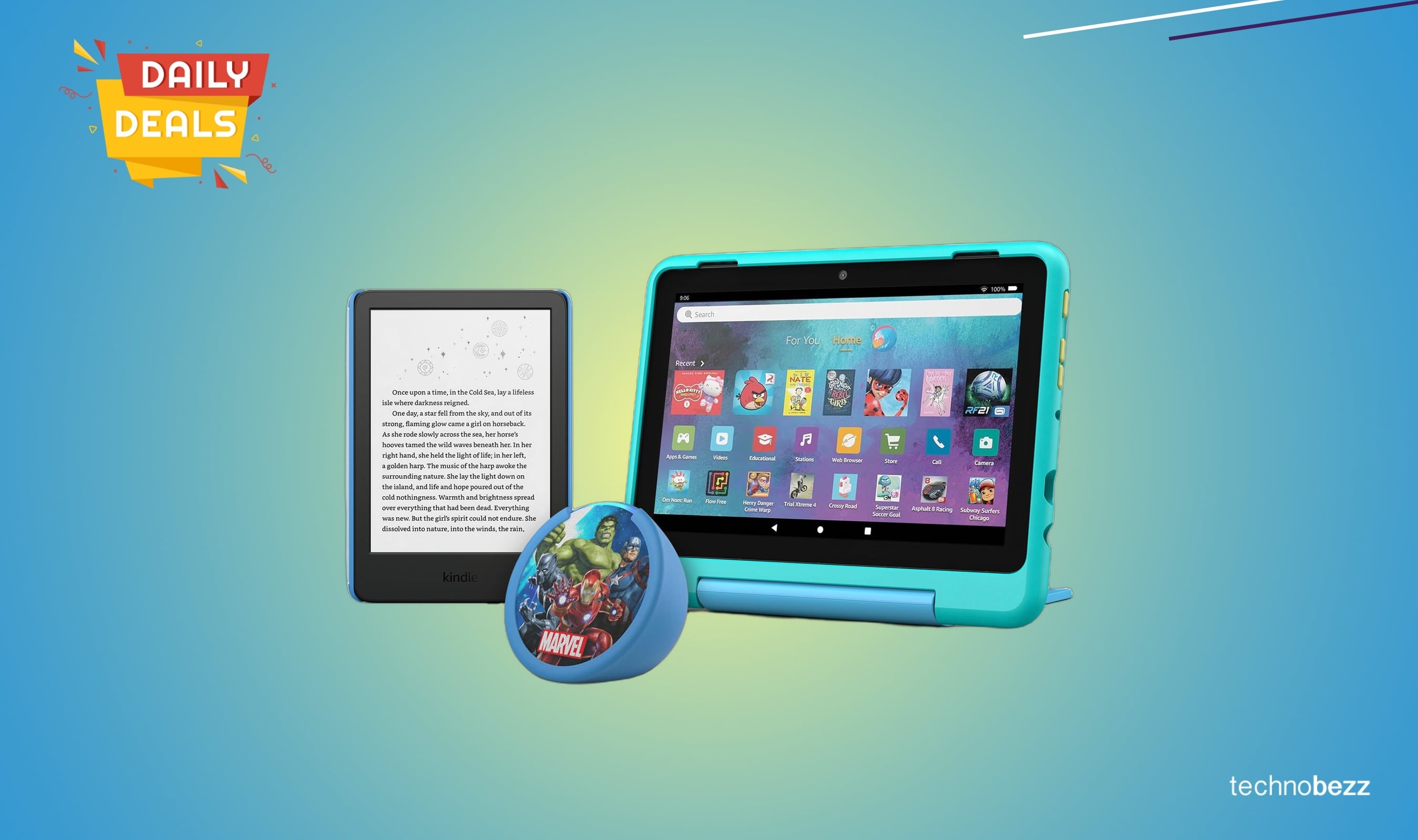 Amazon Kids Entertainment Device Bundle drops to $279.97