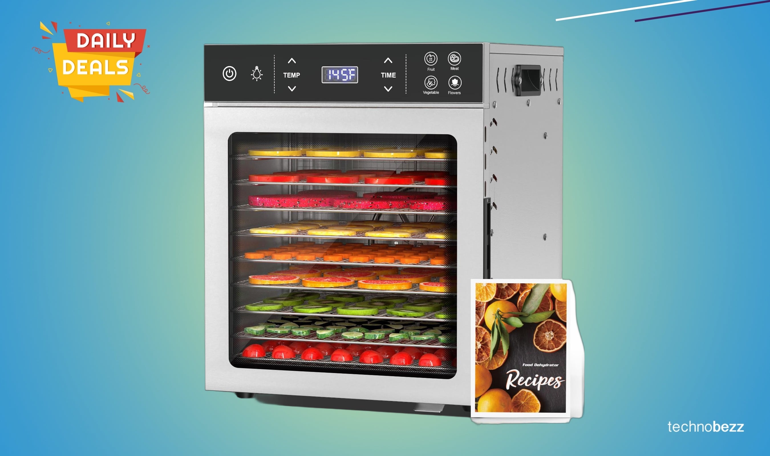 HOPERAN Food Dehydrator drops to $89.24 on Amazon